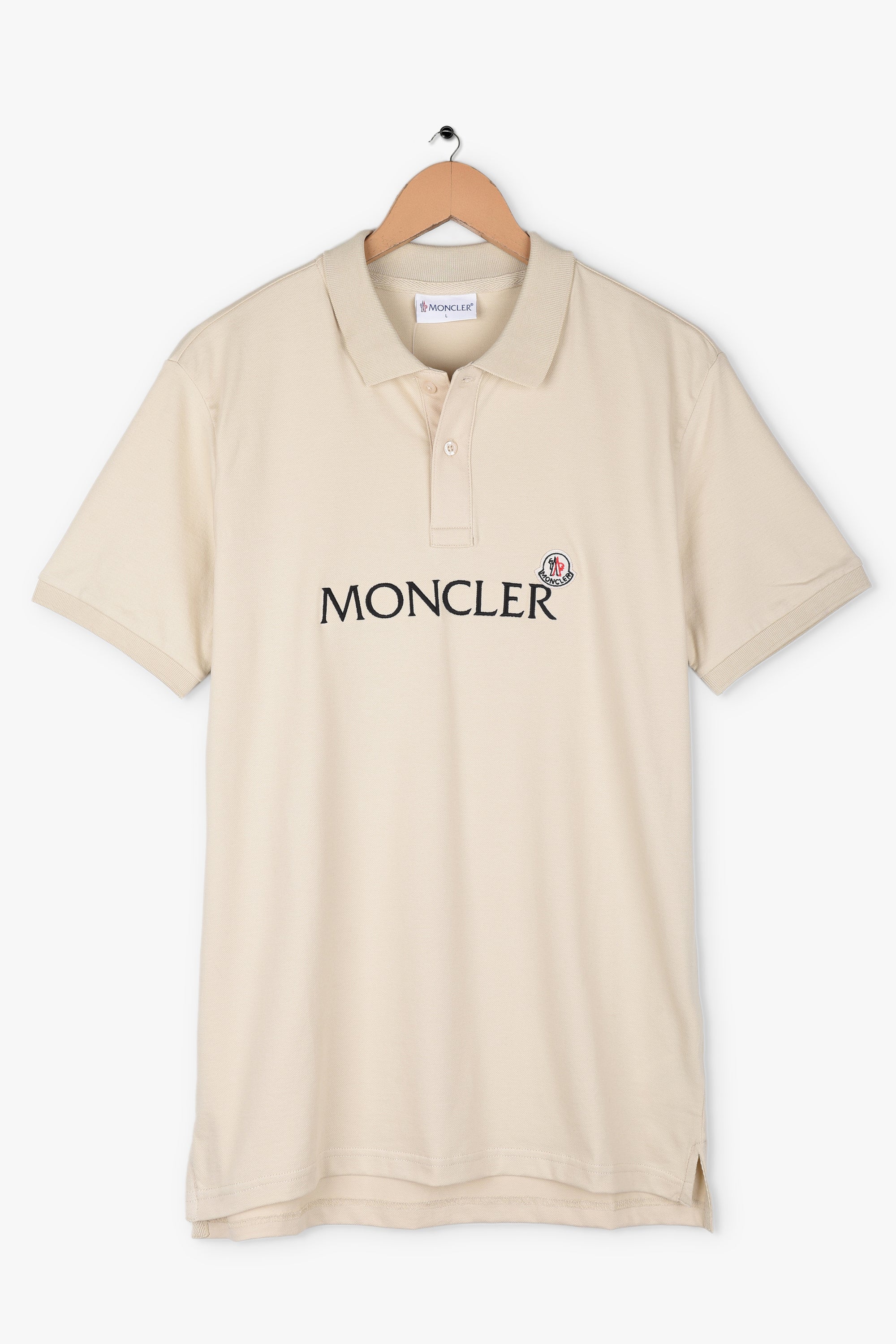 Moncler Embroidered Logo polo shirt