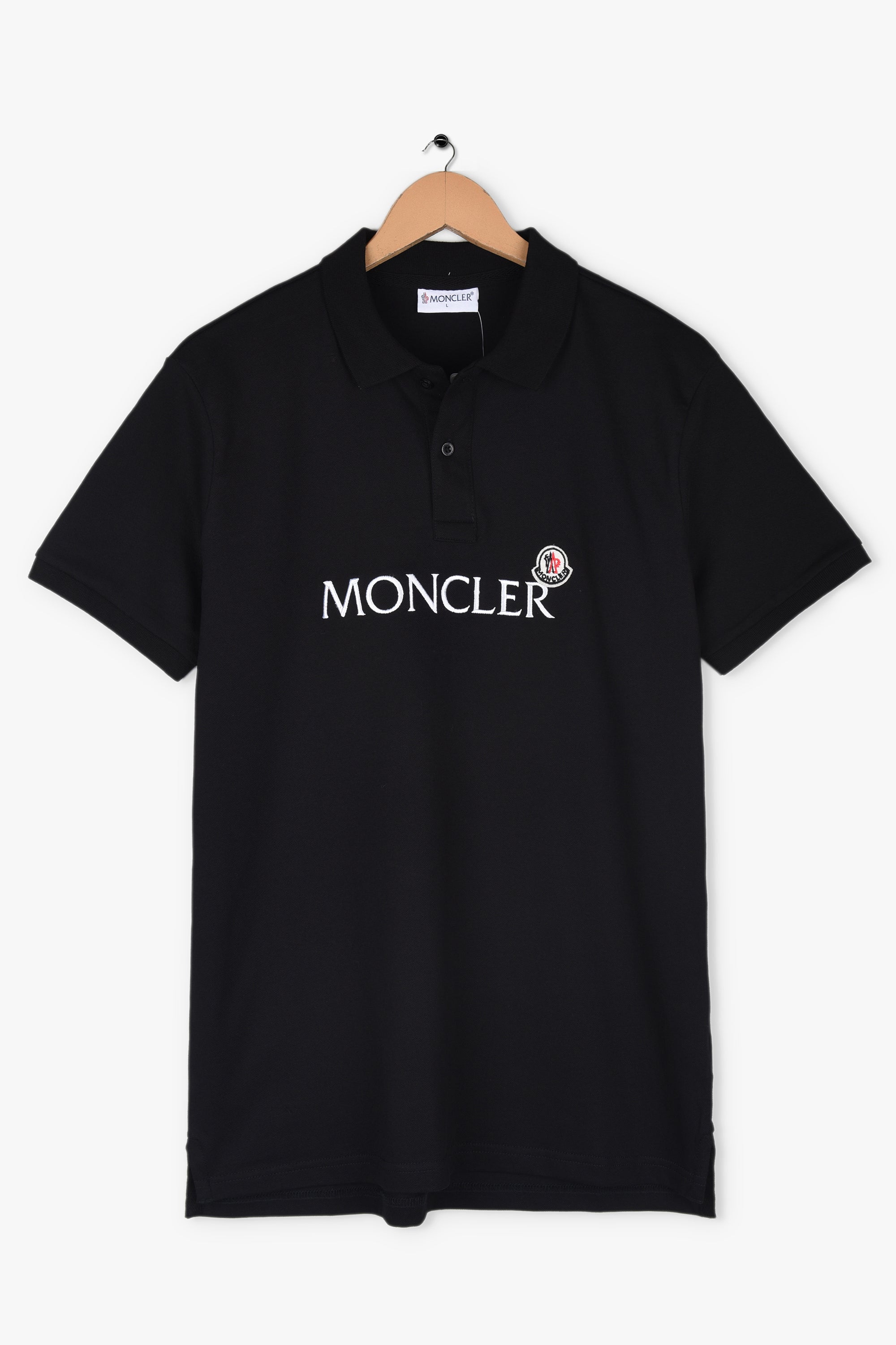 Moncler Embroidered Logo polo shirt