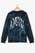 AMIRI COLLGIATE LOGO BRUSH STORKES SWEATSHIRT