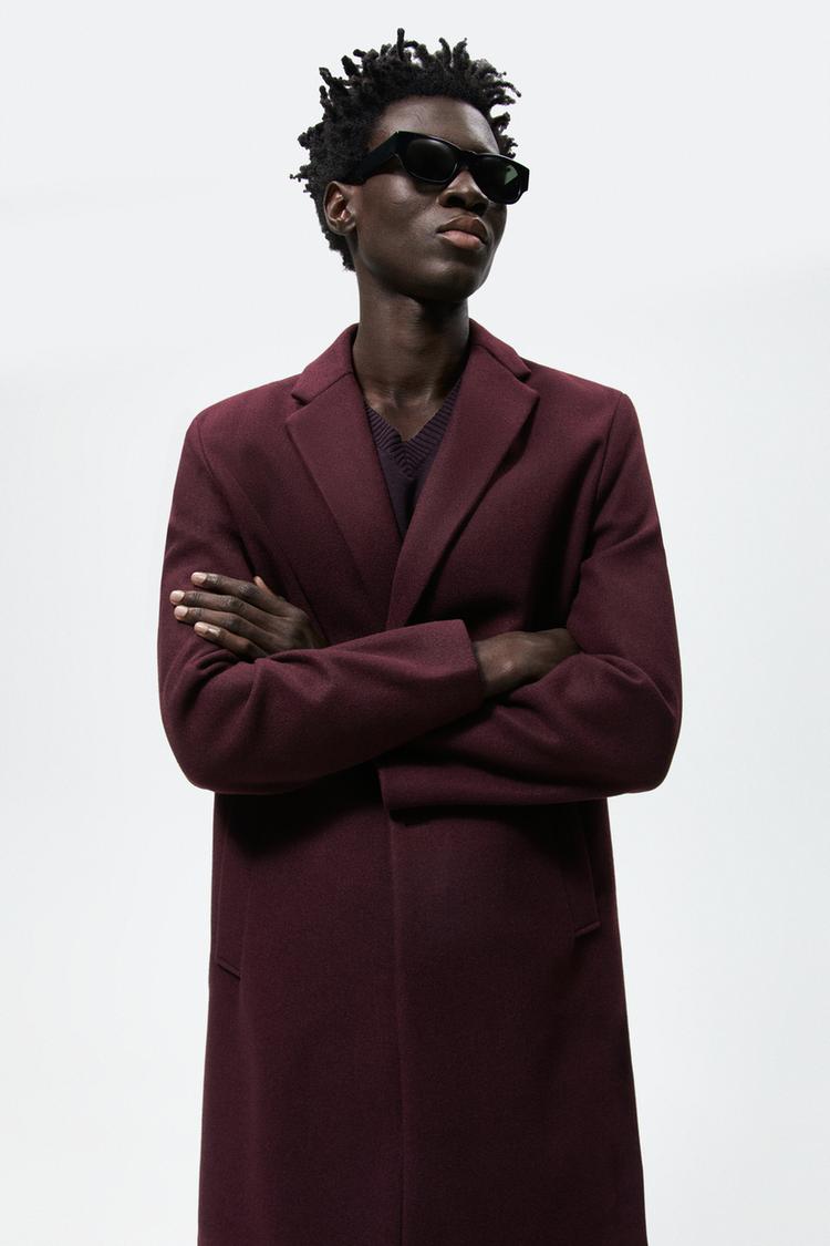 ZARA STRETCH LONG COAT