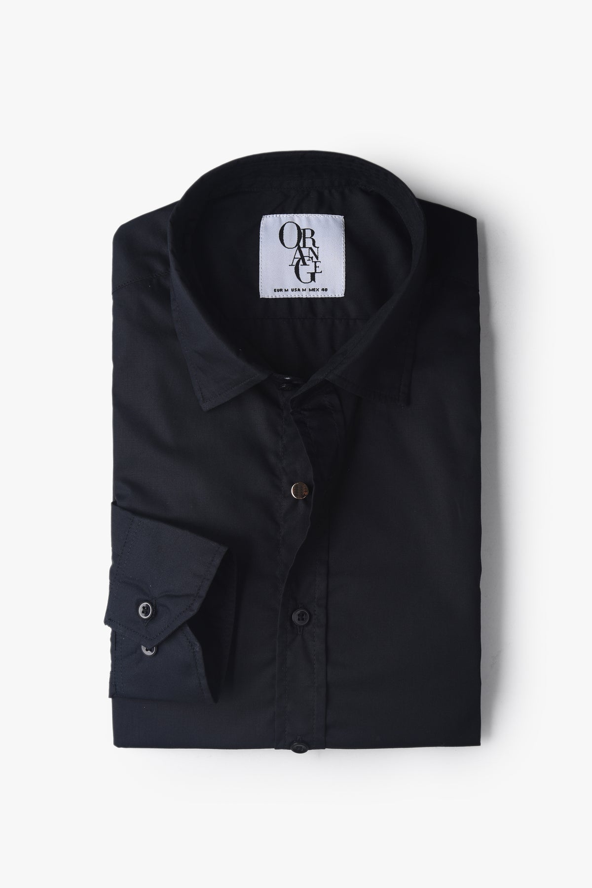 KARAN SIGNATURE HIDDEN BUTTON DOWN SHIRT