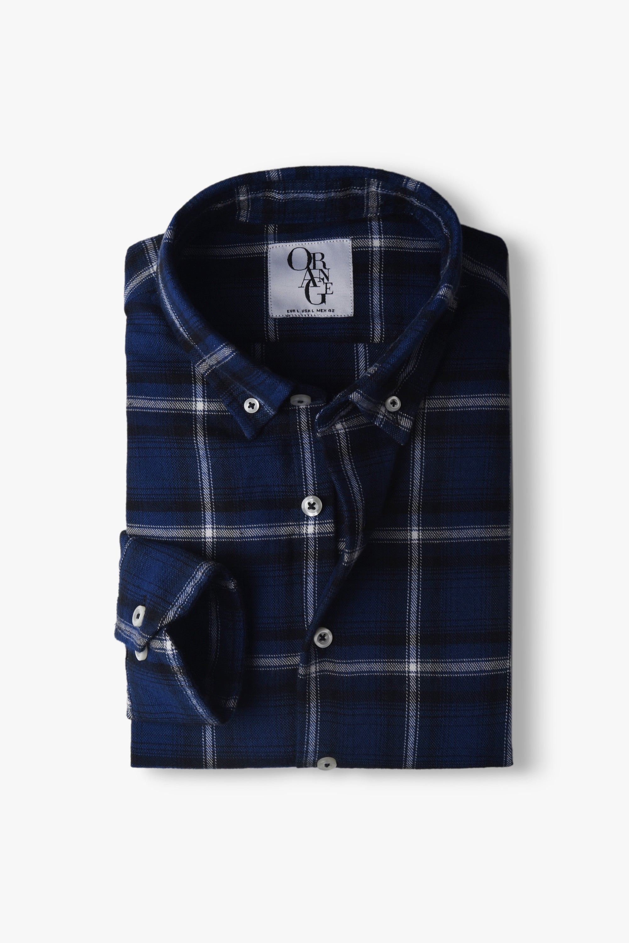 HENRY FLANNEL BUTTON DOWN SHIRT