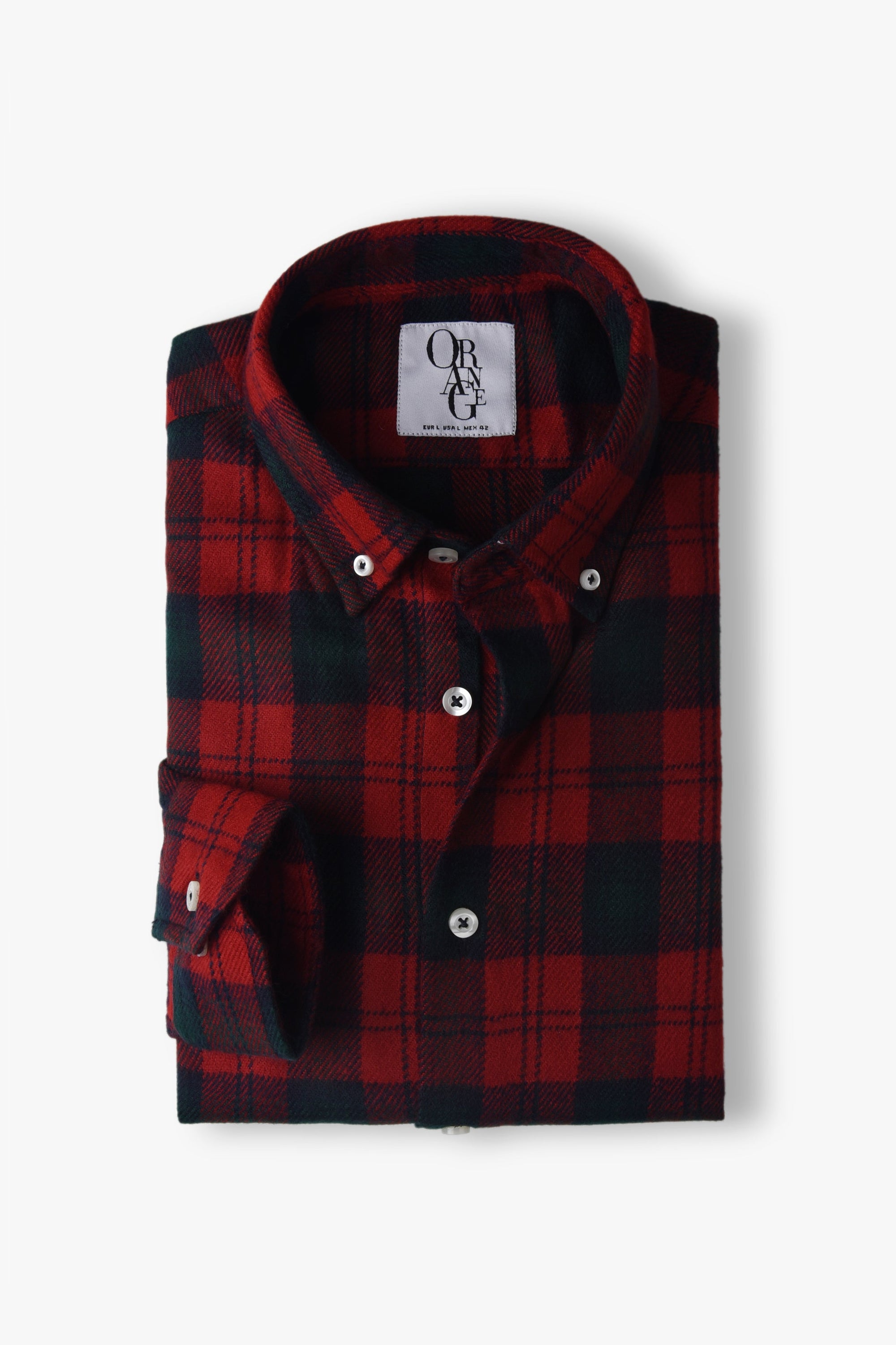 MARK FLANNEL BUTTON DOWN OVER SHIRT