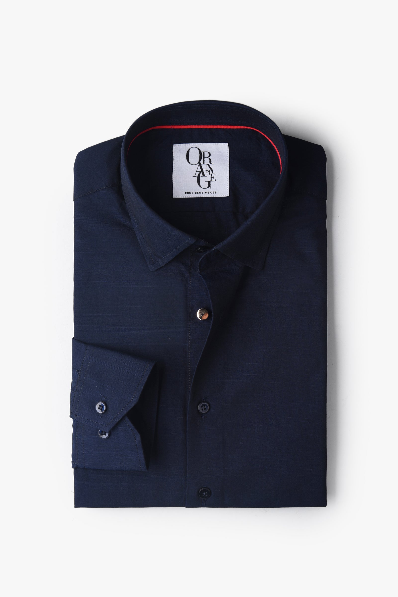 NAVY SIGNATURE COTTON SHIRT