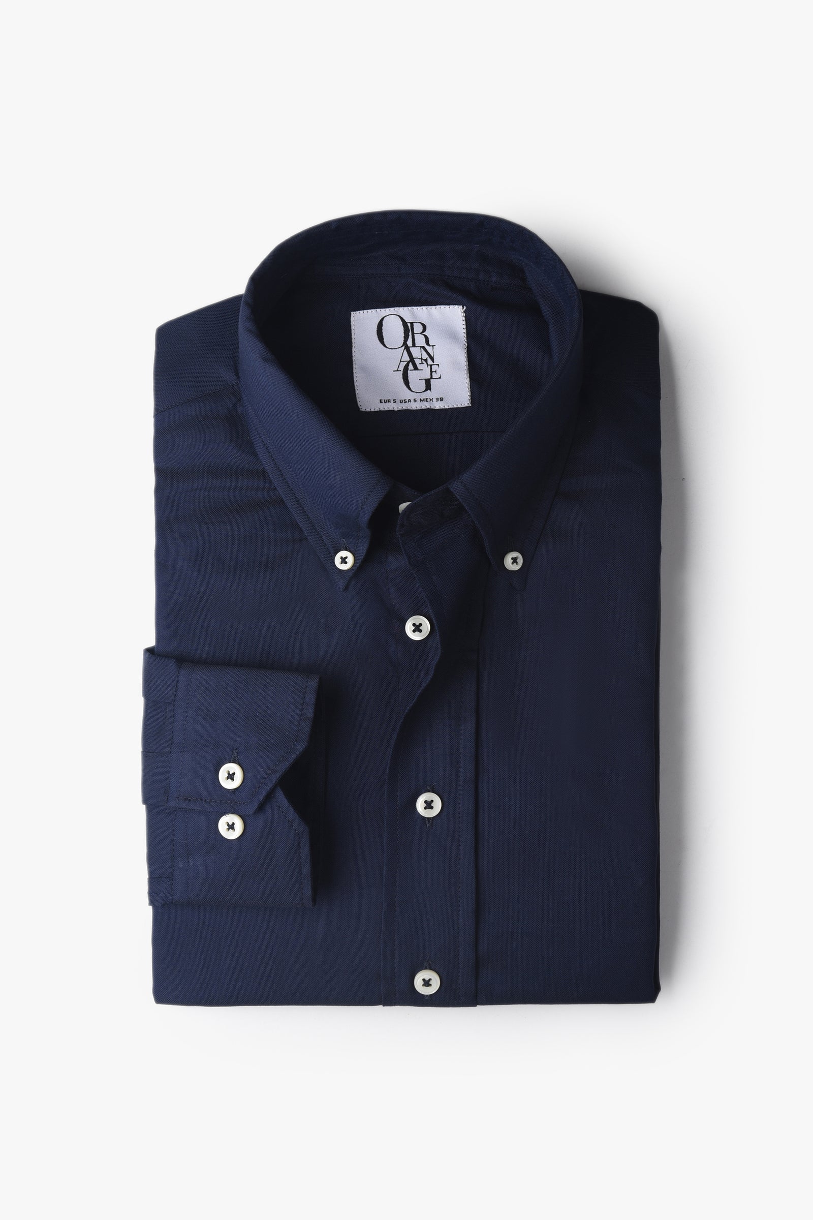 ROBERTO NAVY BUTTON DOWN SHIRT