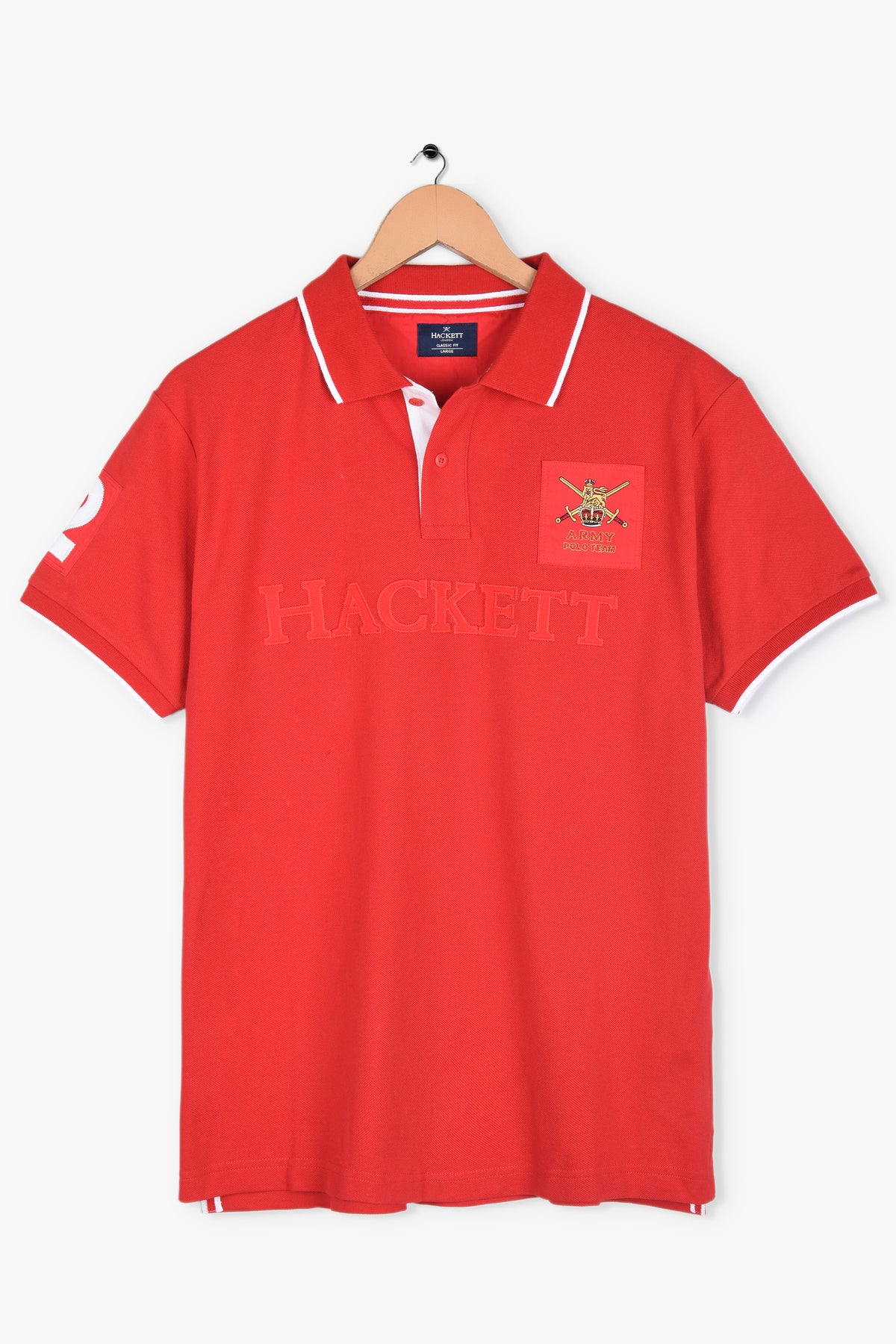 HACKETT ARMY POLO TEAM POLO SHIRT
