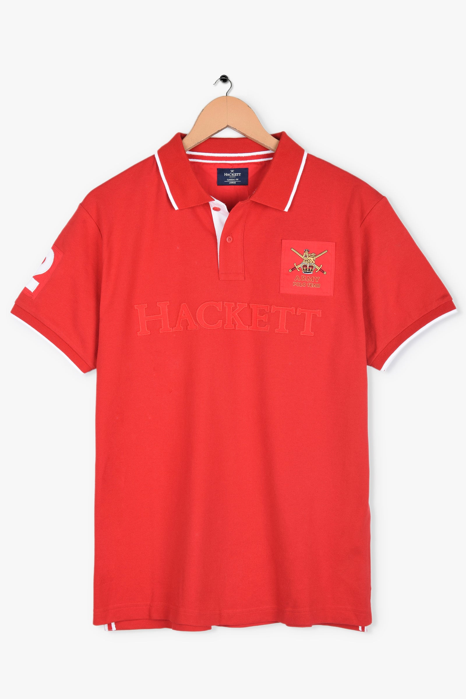 HACKETT ARMY POLO TEAM POLO SHIRT
