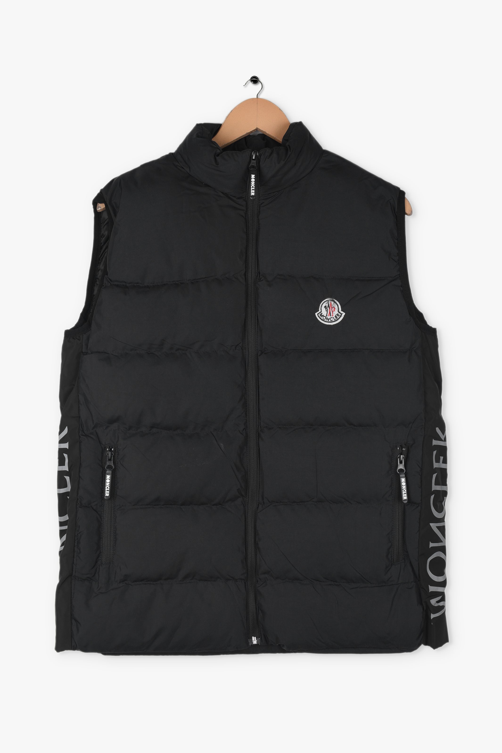 MONCLER PUFFER GILET - orangejeansco