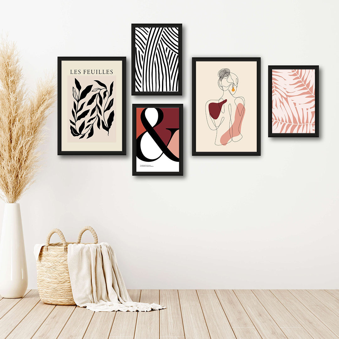 Abstract State Framed Wall Gallery Set