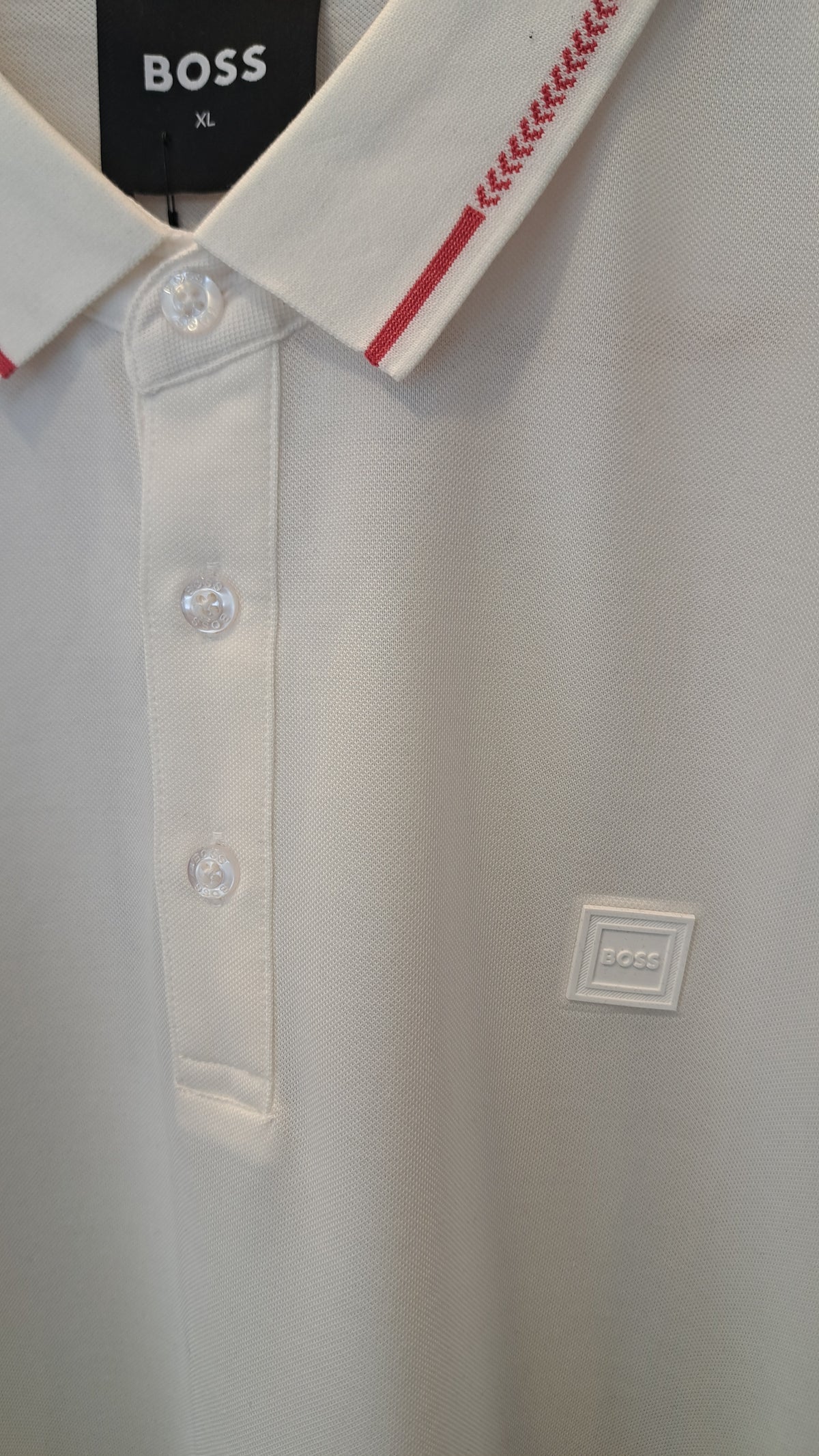 RUBBER LOGO POLO SHIRT