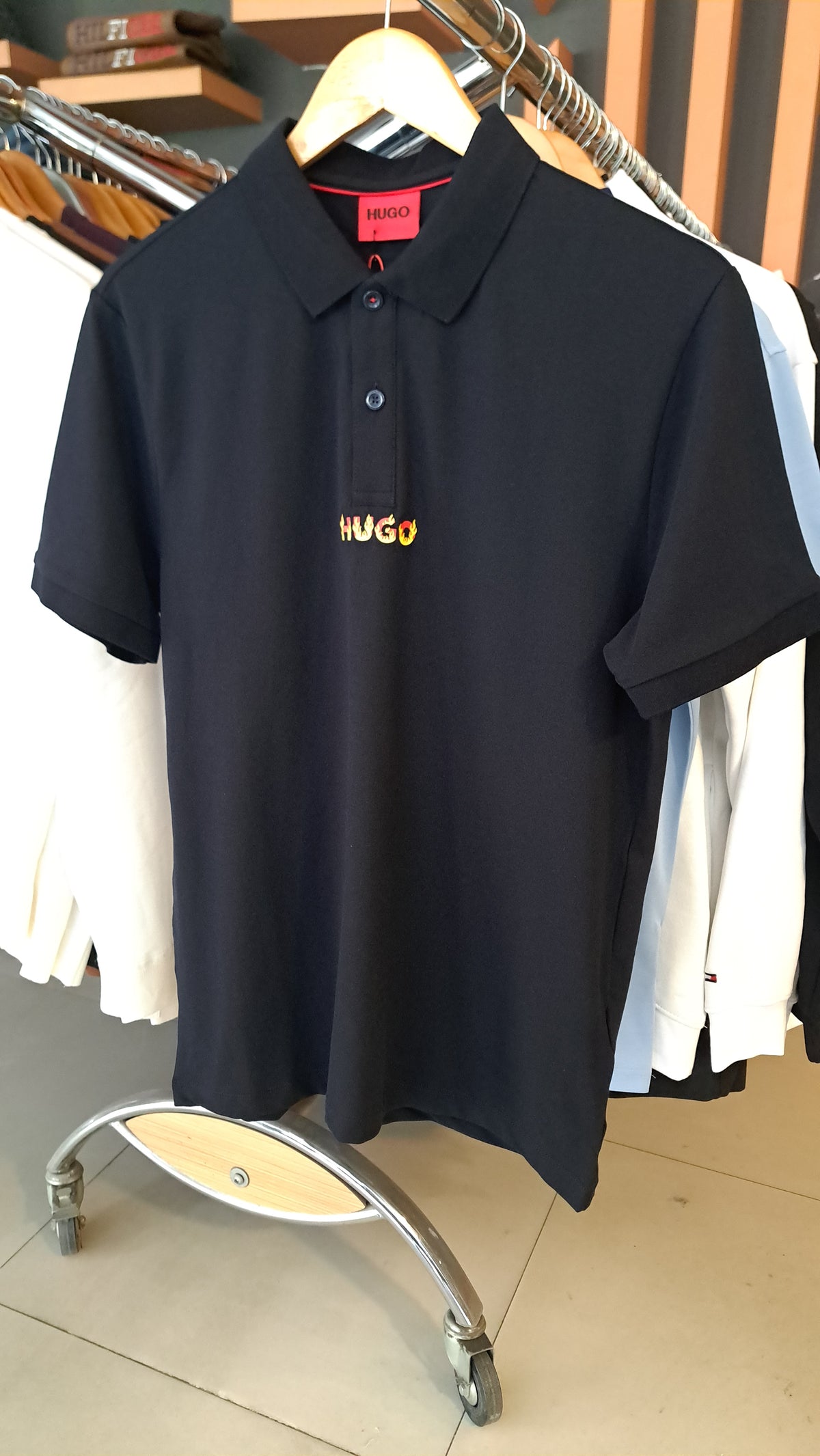 Printed Logo Polo Shirt