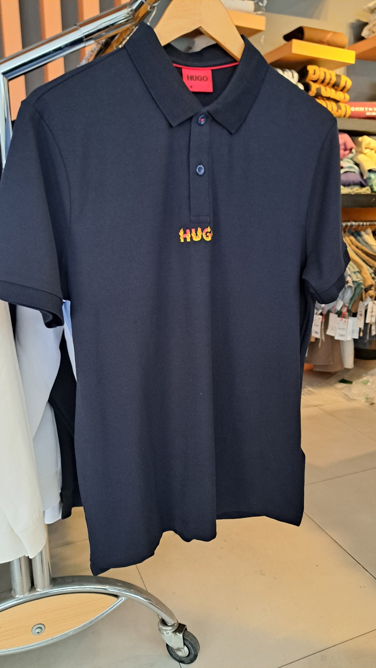 Printed Logo Polo Shirt