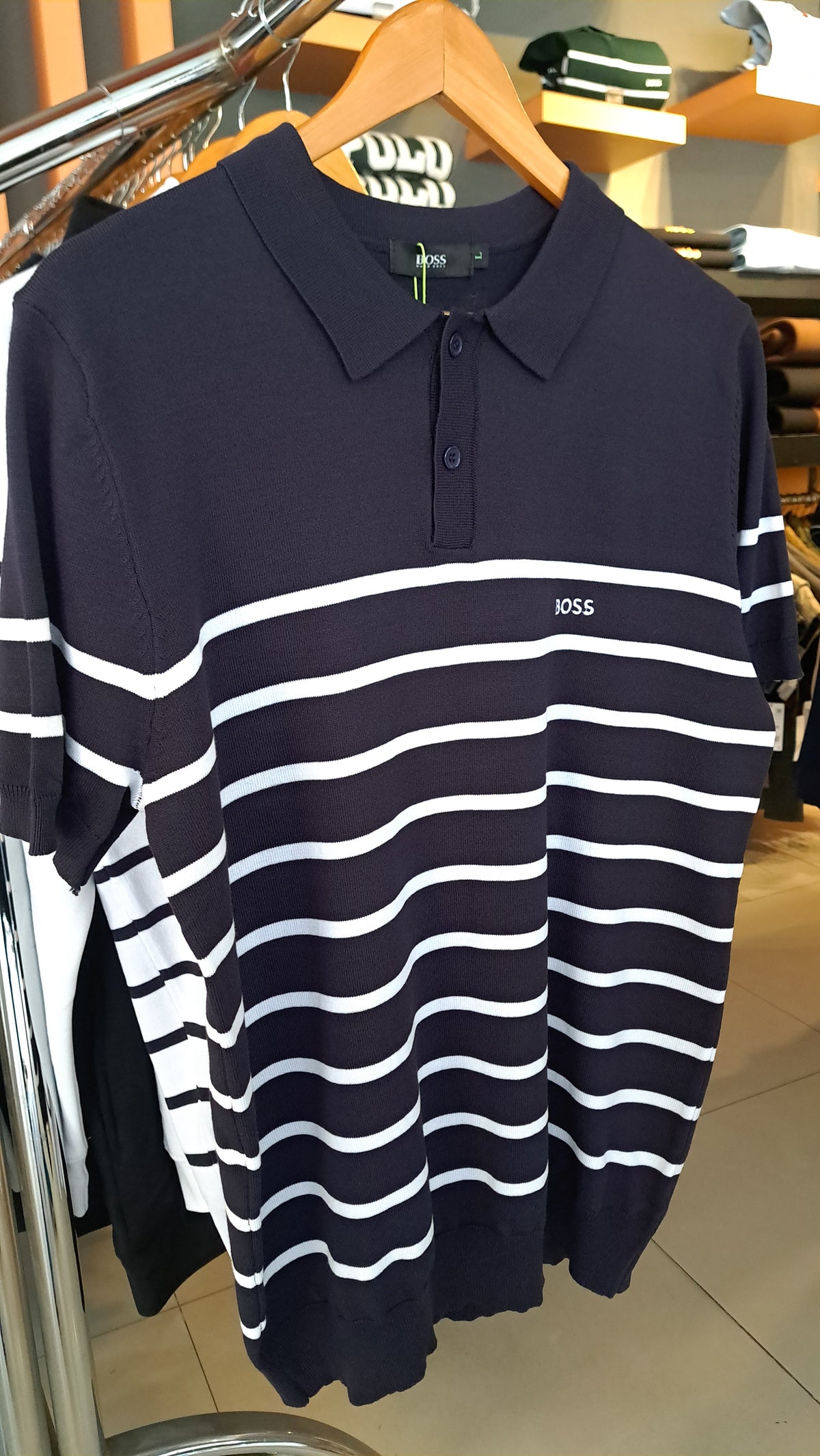 OLD Money Striped Polo