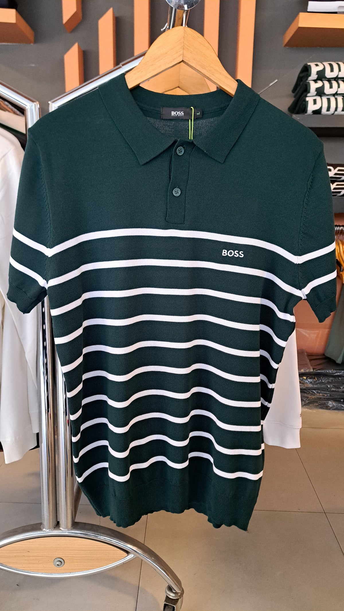 OLD Money Striped Polo