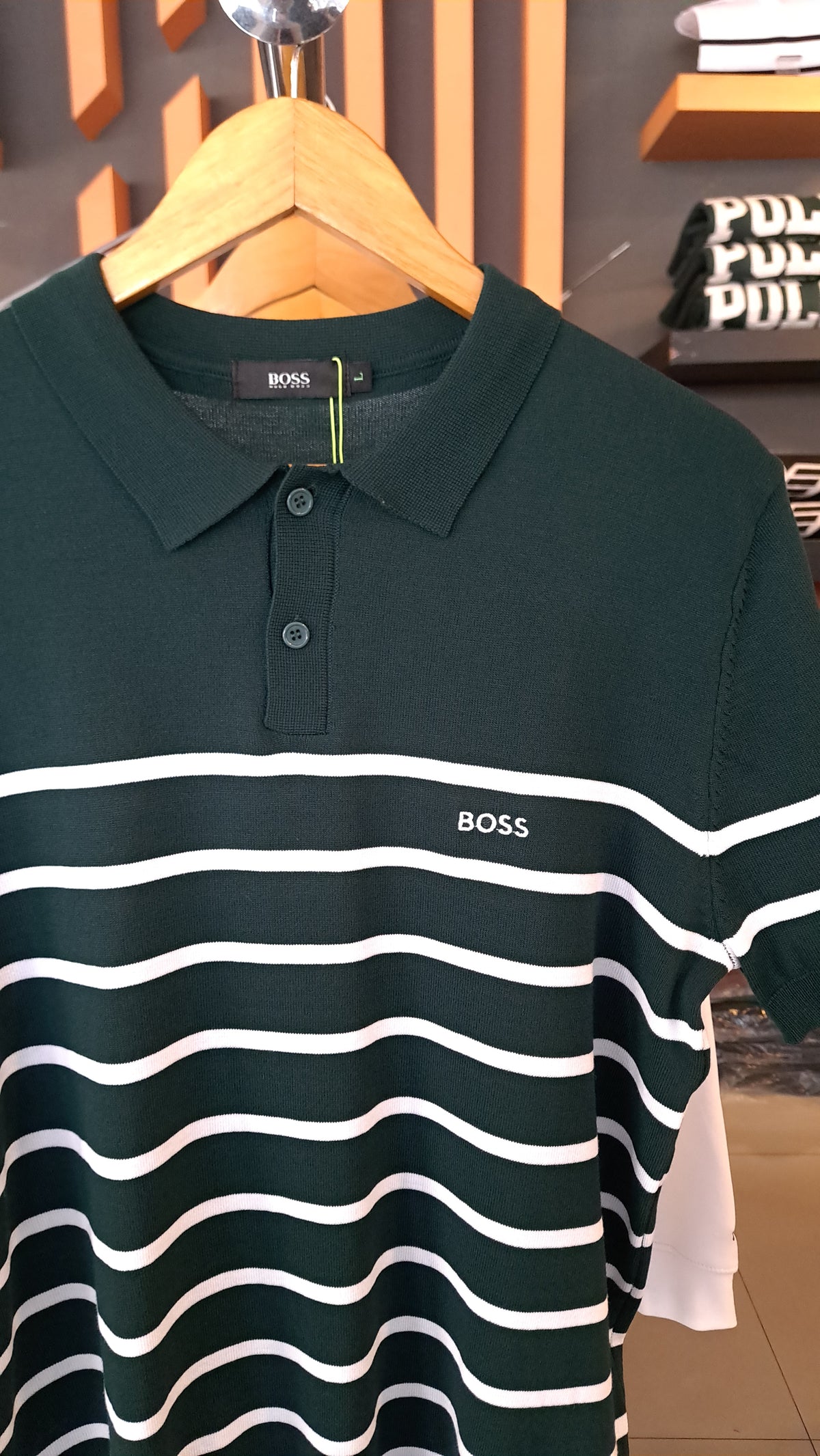 OLD Money Striped Polo