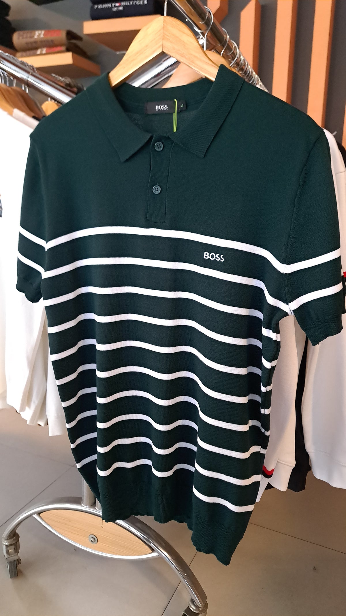 OLD Money Striped Polo