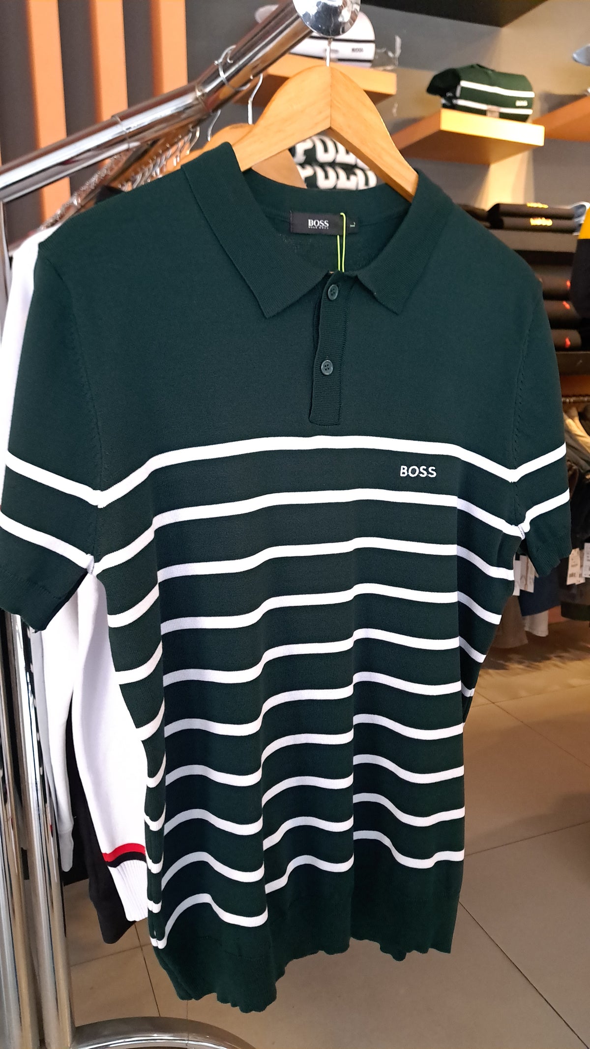OLD Money Striped Polo
