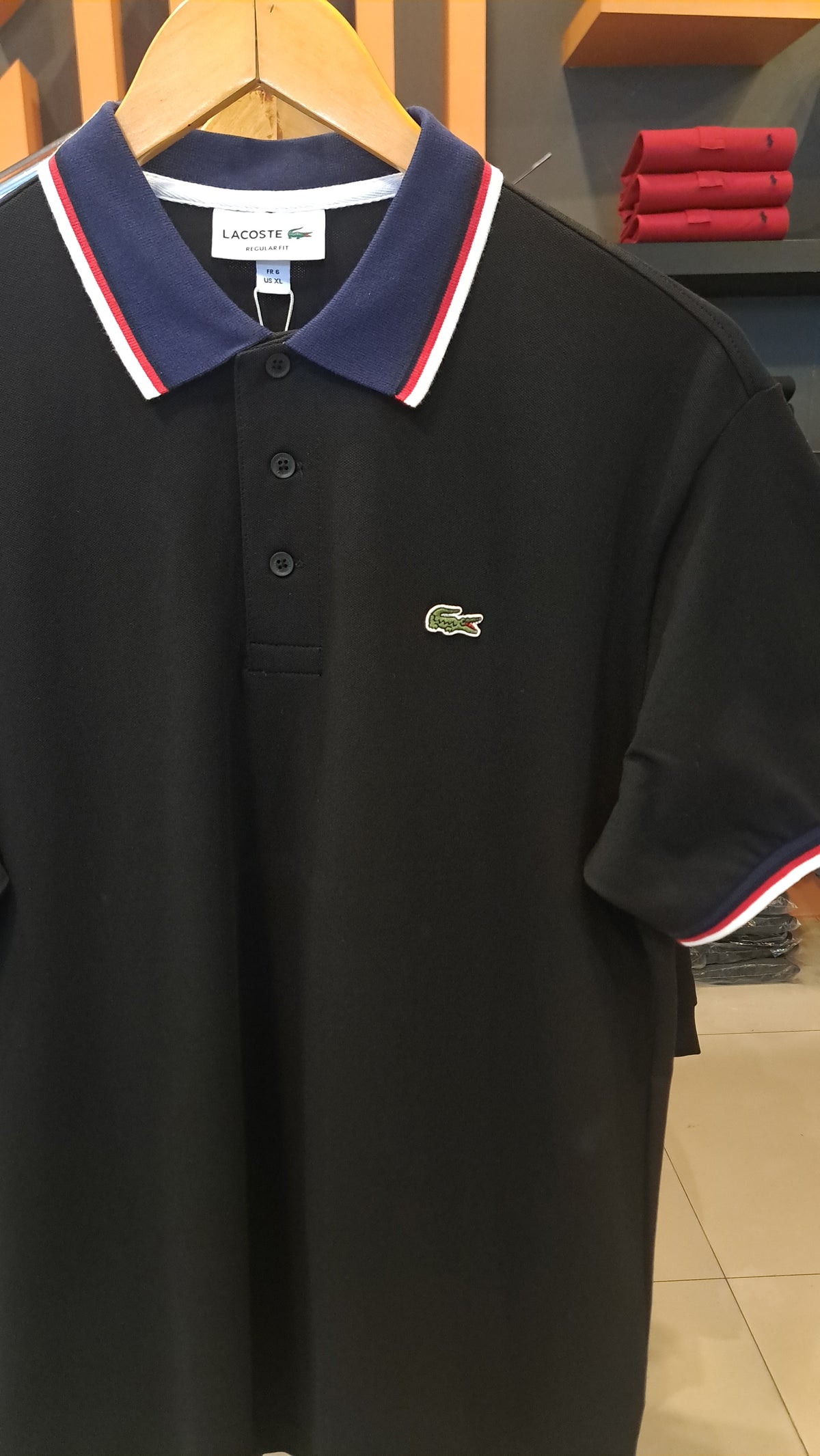 Classic Logo Polo Shirt (BLACK)