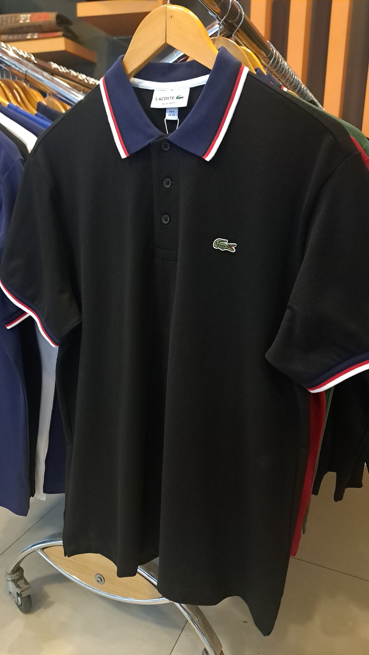 Classic Logo Polo Shirt (BLACK)