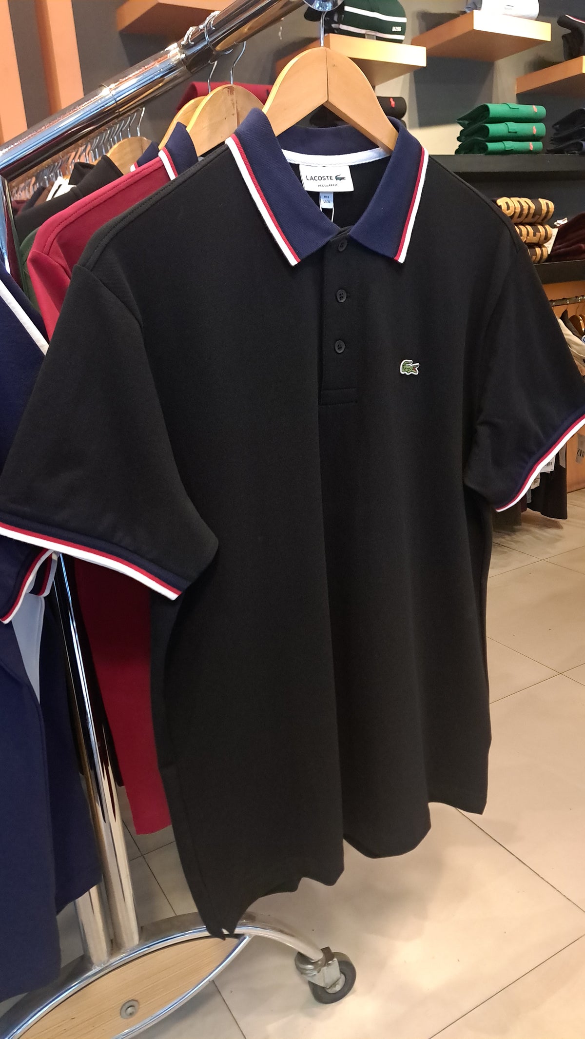 Classic Logo Polo Shirt (BLACK)