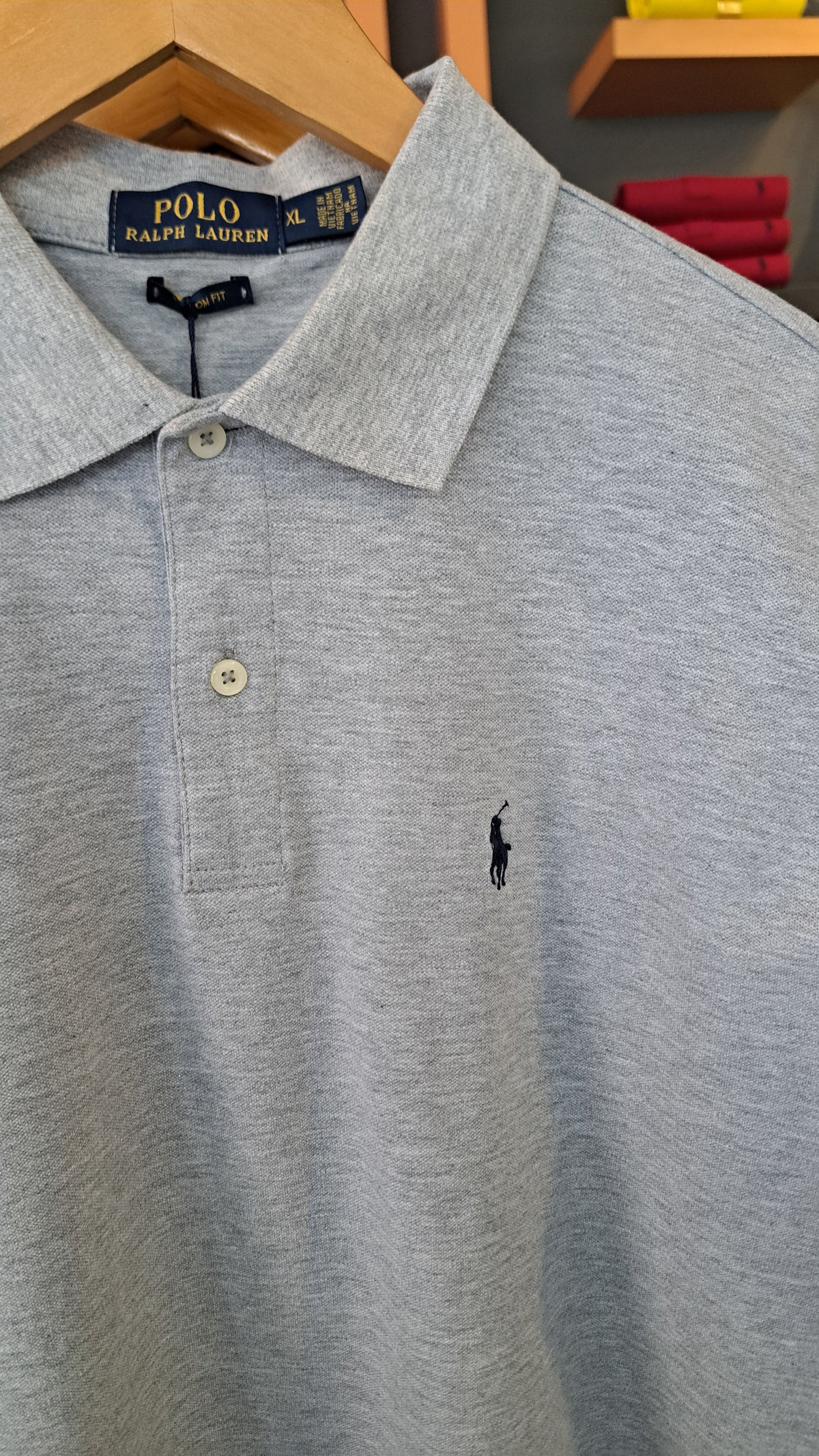 CUSTOM FIT SMALL PONY POLO (GREY)