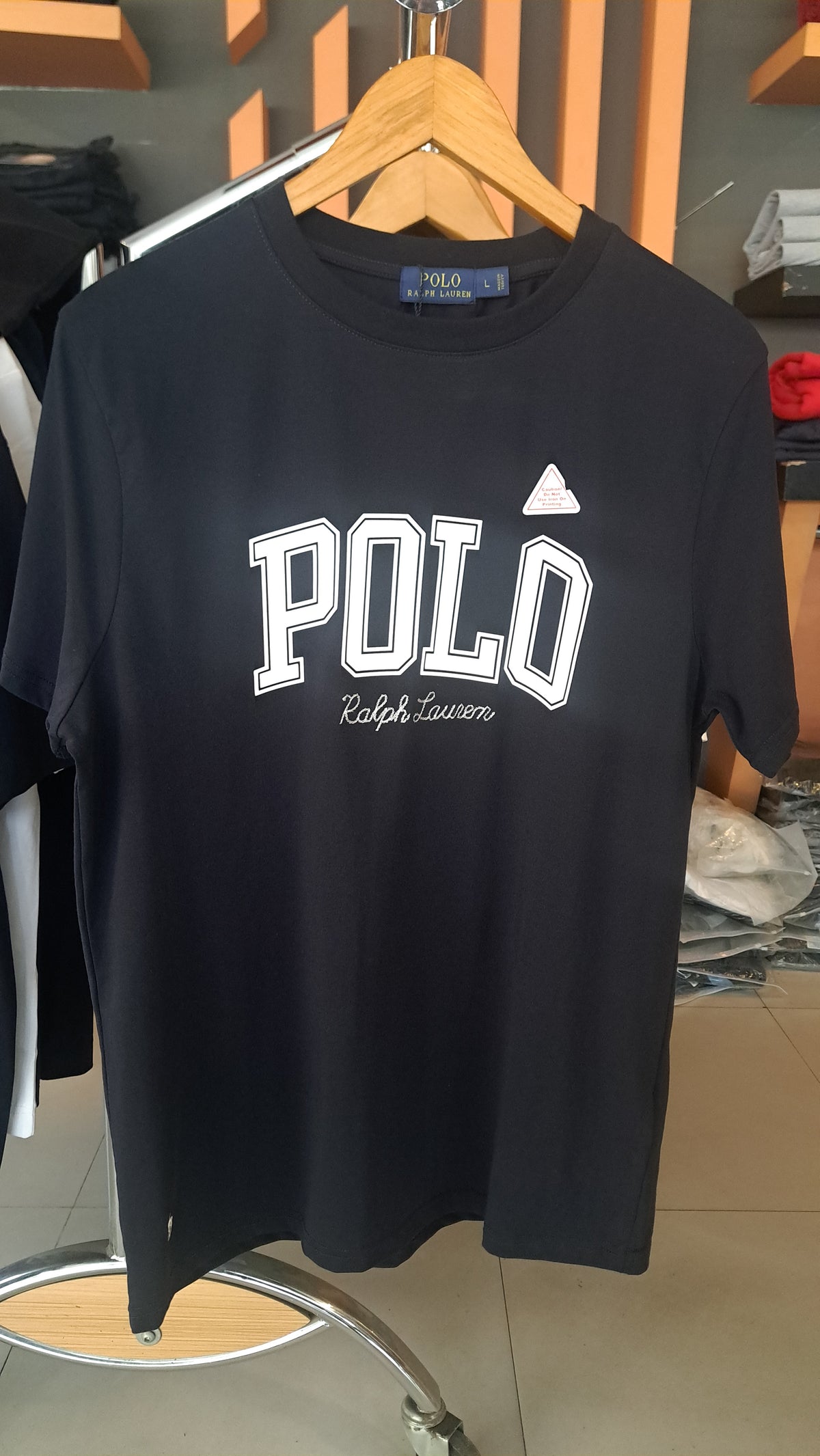 Printed Logo T-Shirt (Navy)