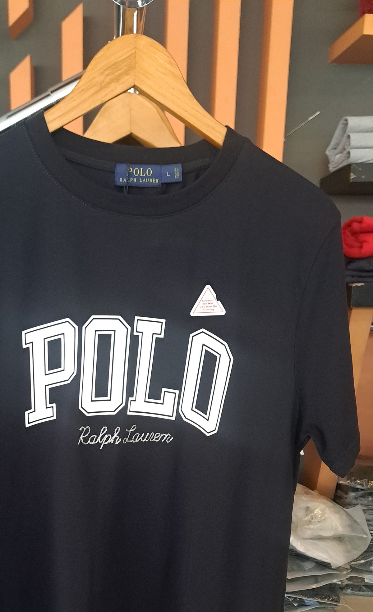 Printed Logo T-Shirt (Navy)