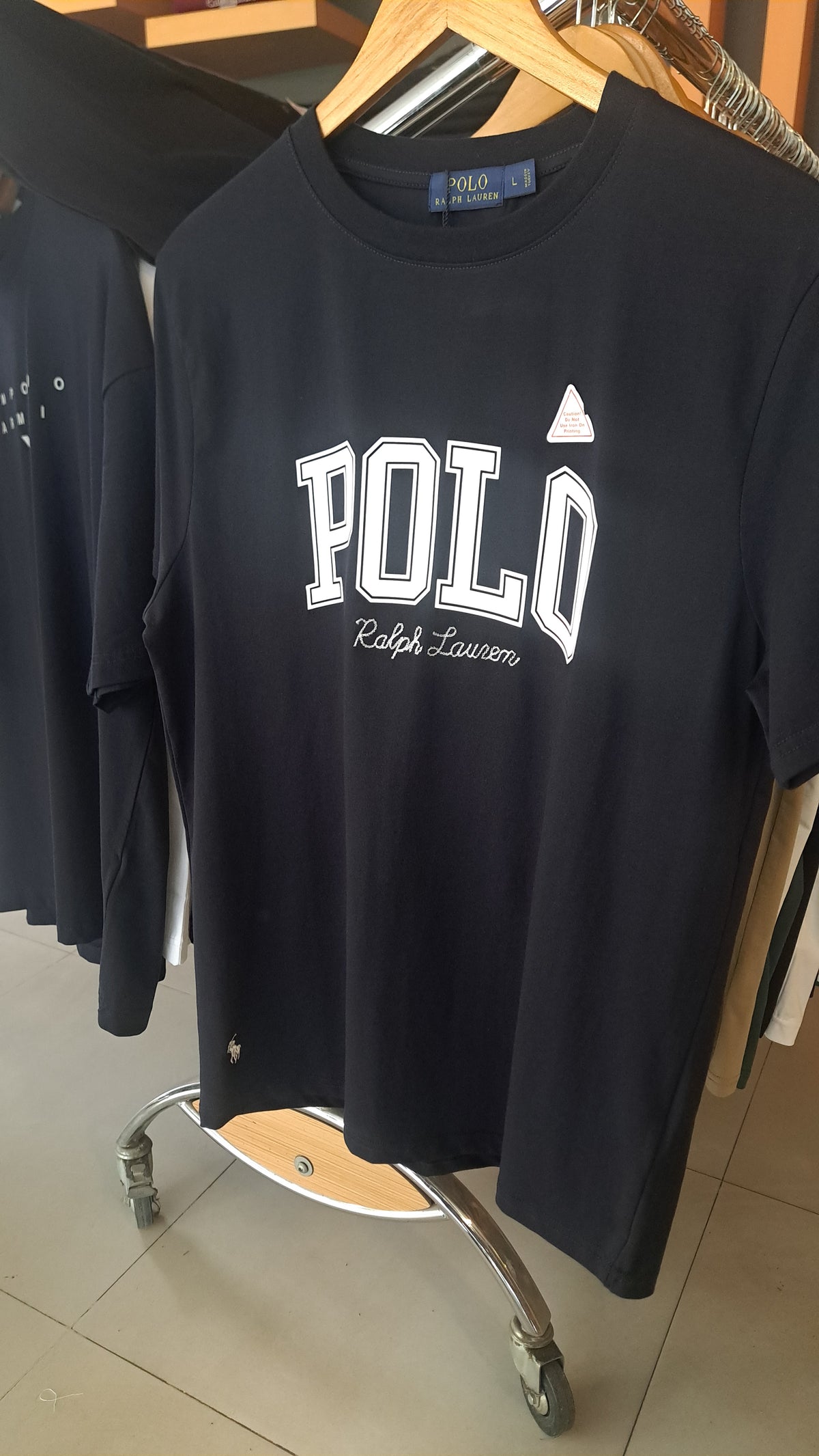 Printed Logo T-Shirt (Navy)