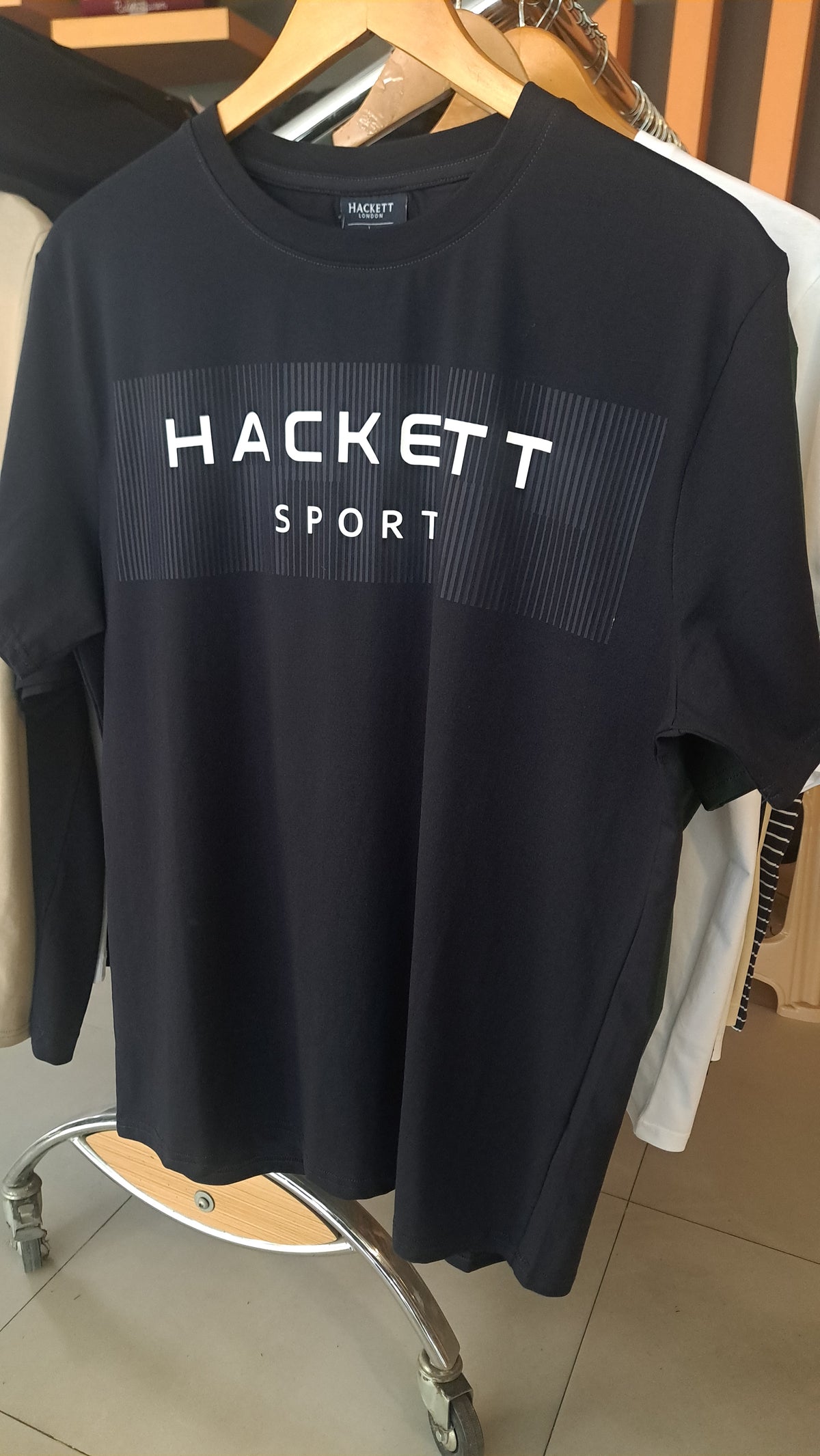 Graphic Print T-Shirt (Navy)