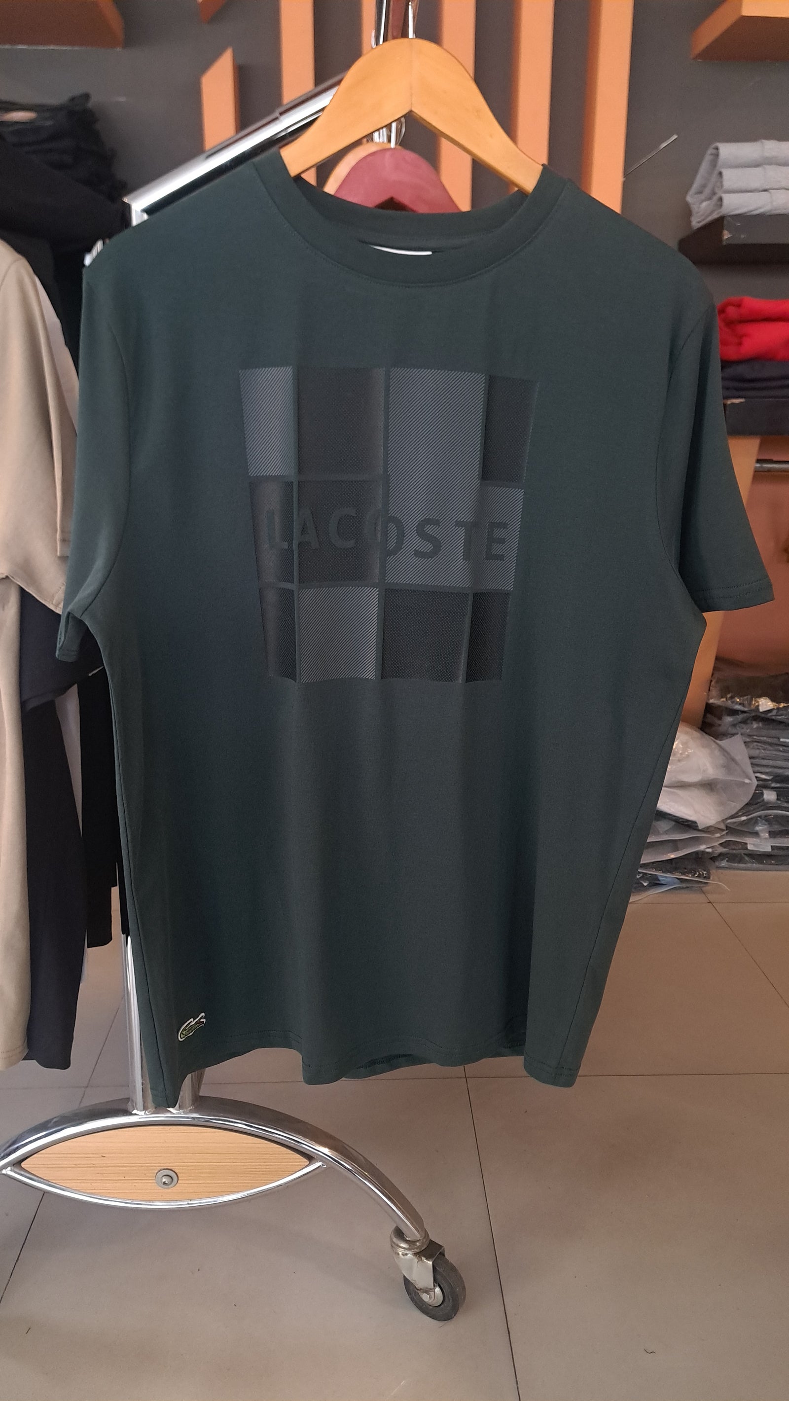 Contrast Print T-Shirt