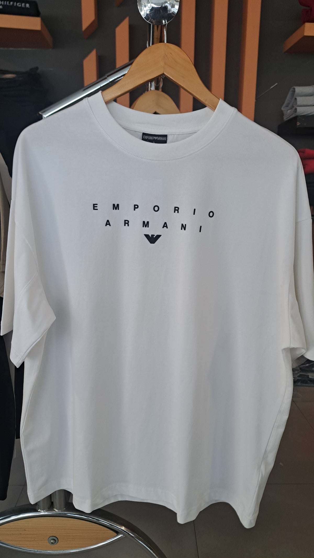 OverSized T-Shirt with Logo Print