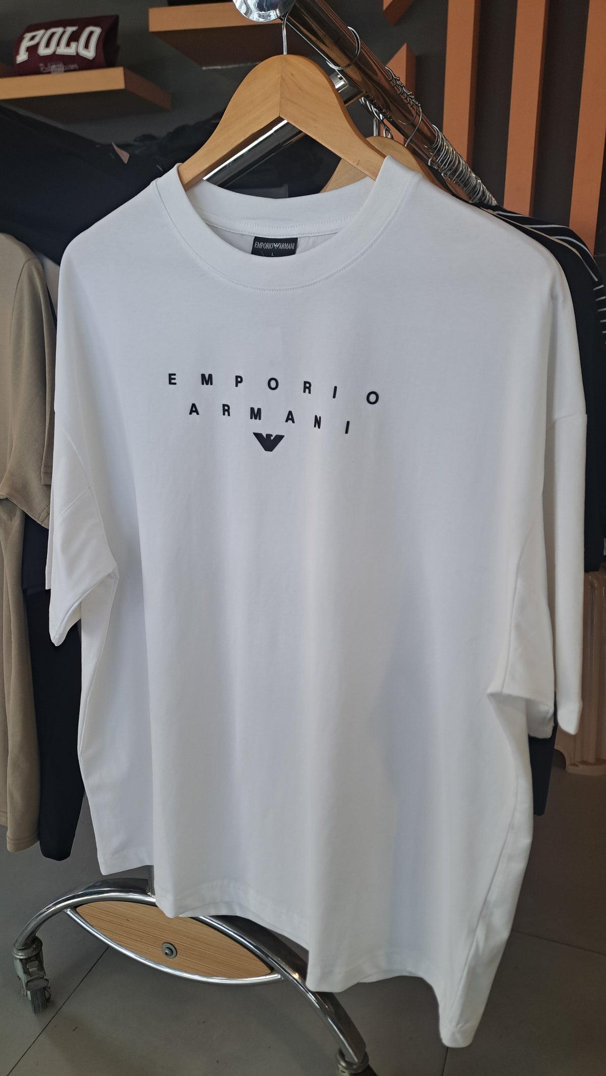 OverSized T-Shirt with Logo Print