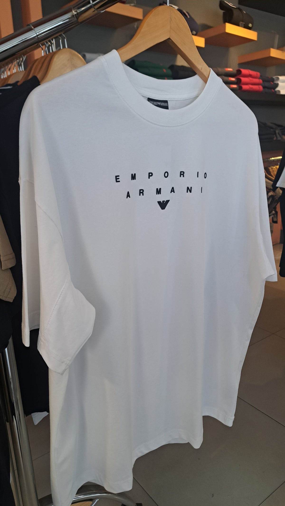OverSized T-Shirt with Logo Print