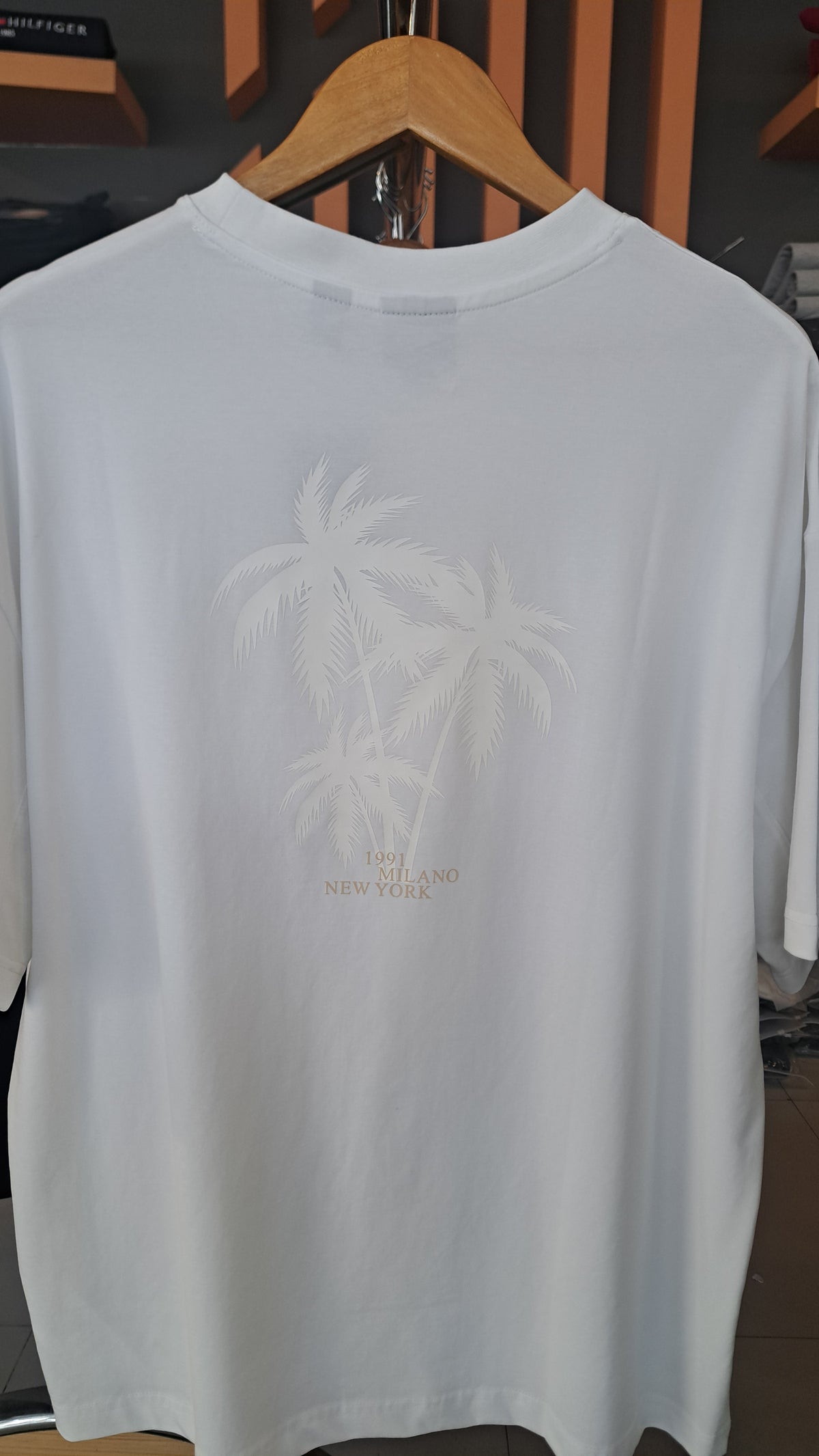 OverSized Tree Print T-Shirt