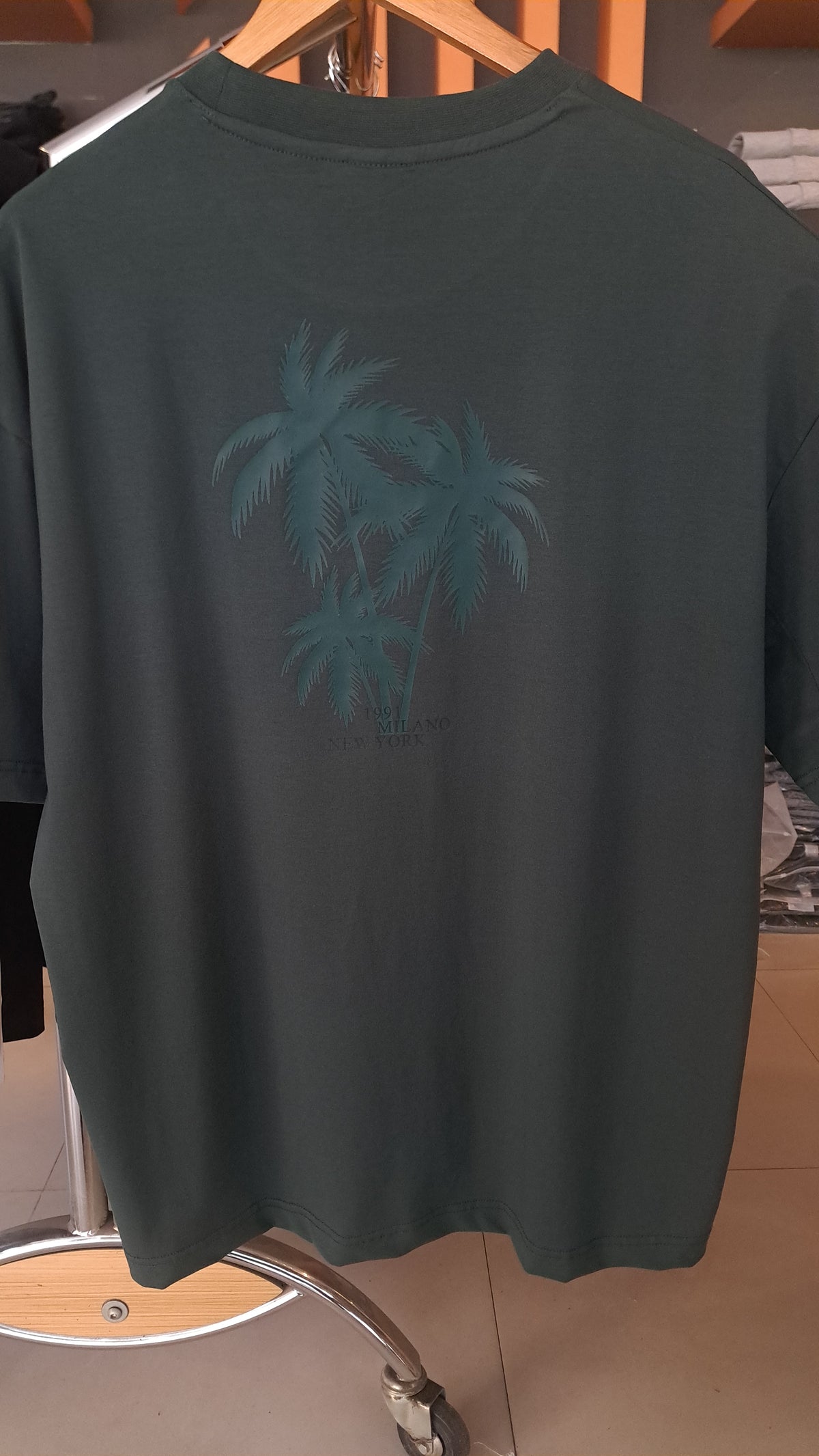 OverSized Tree Print T-Shirt