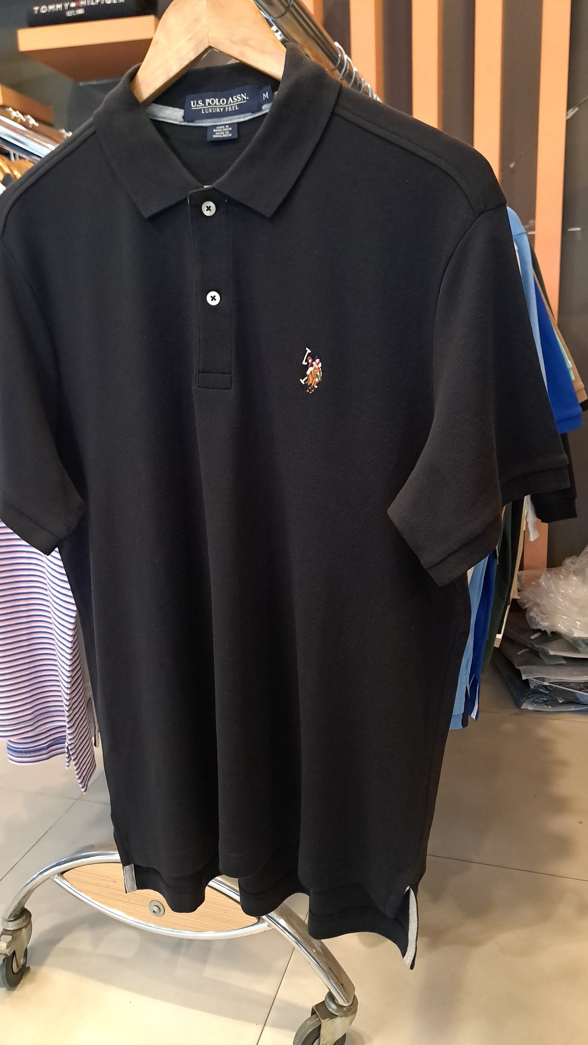 Small Pony Luxury Polo (Black)