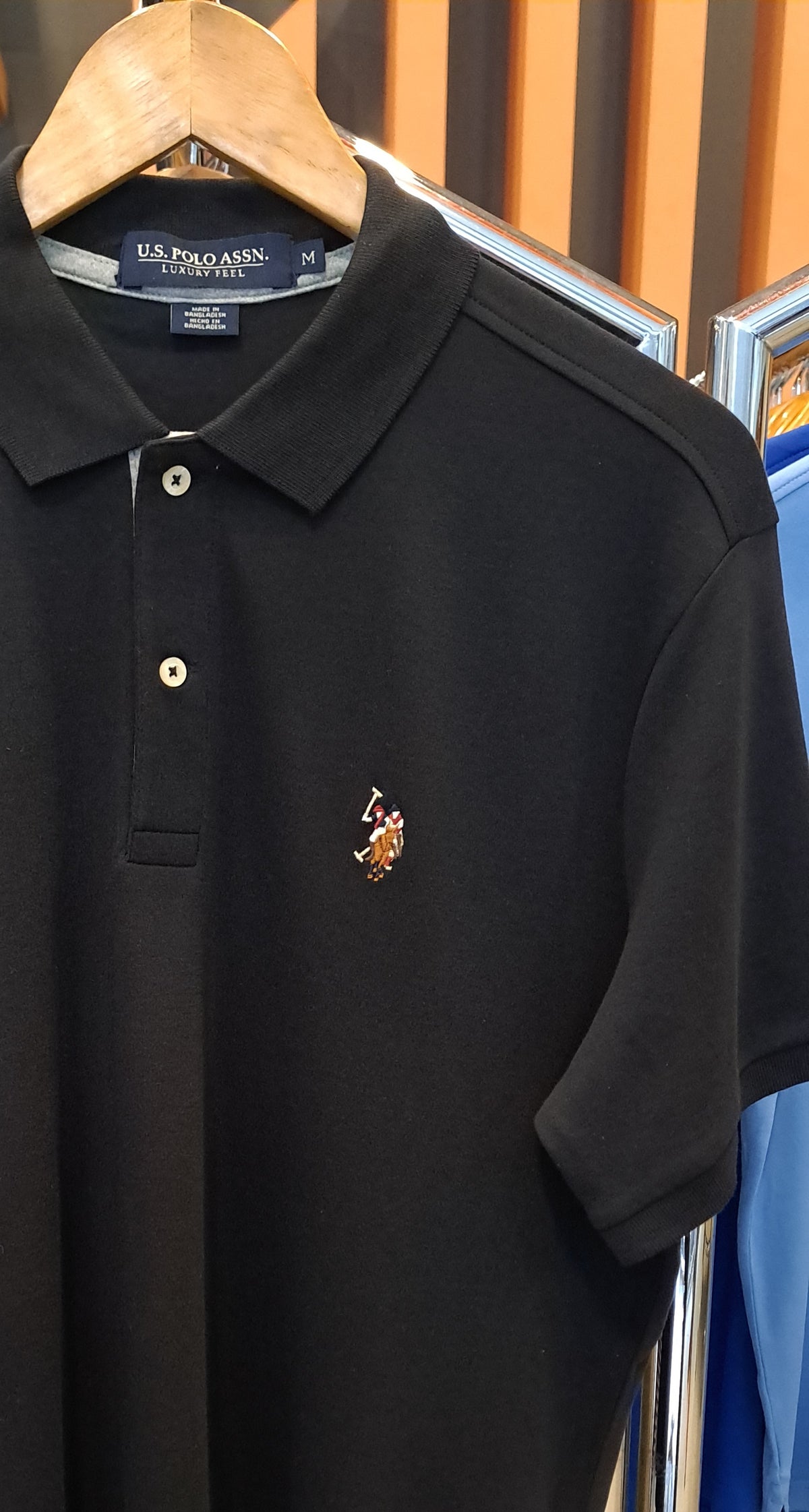 Small Pony Luxury Polo (Black)