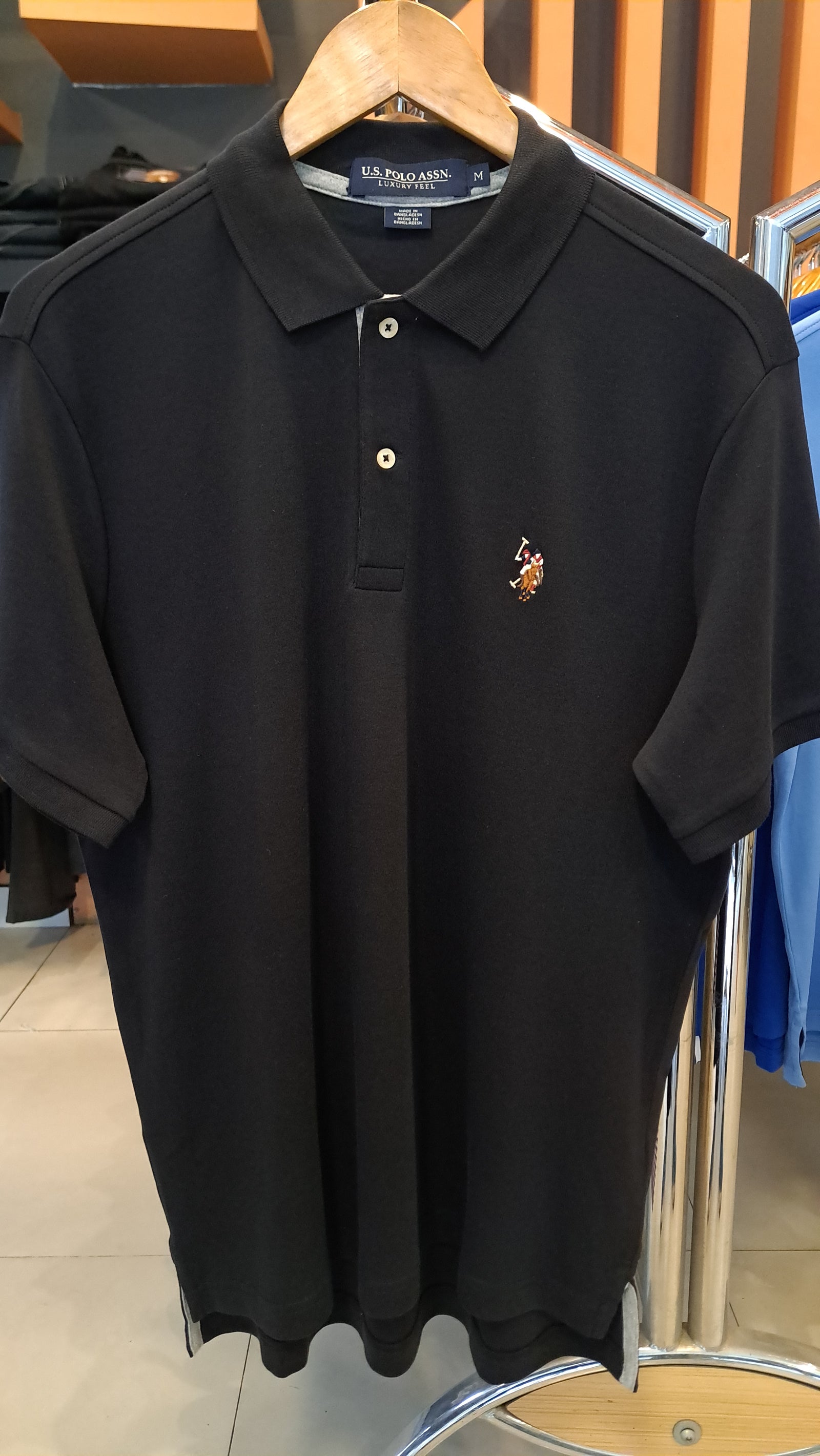Small Pony Luxury Polo (Black)
