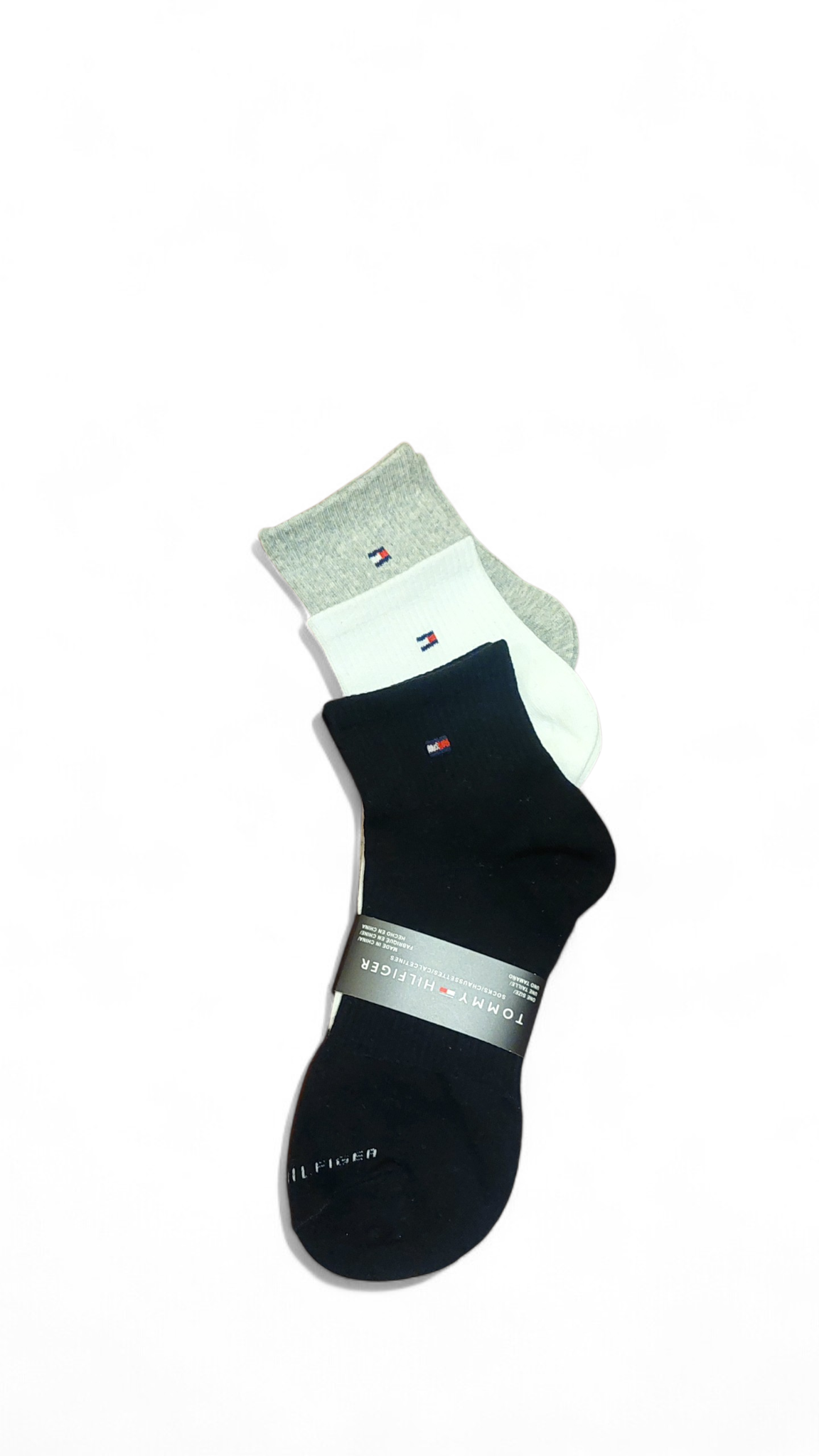 Athletic Crew Socks 3-Pairs