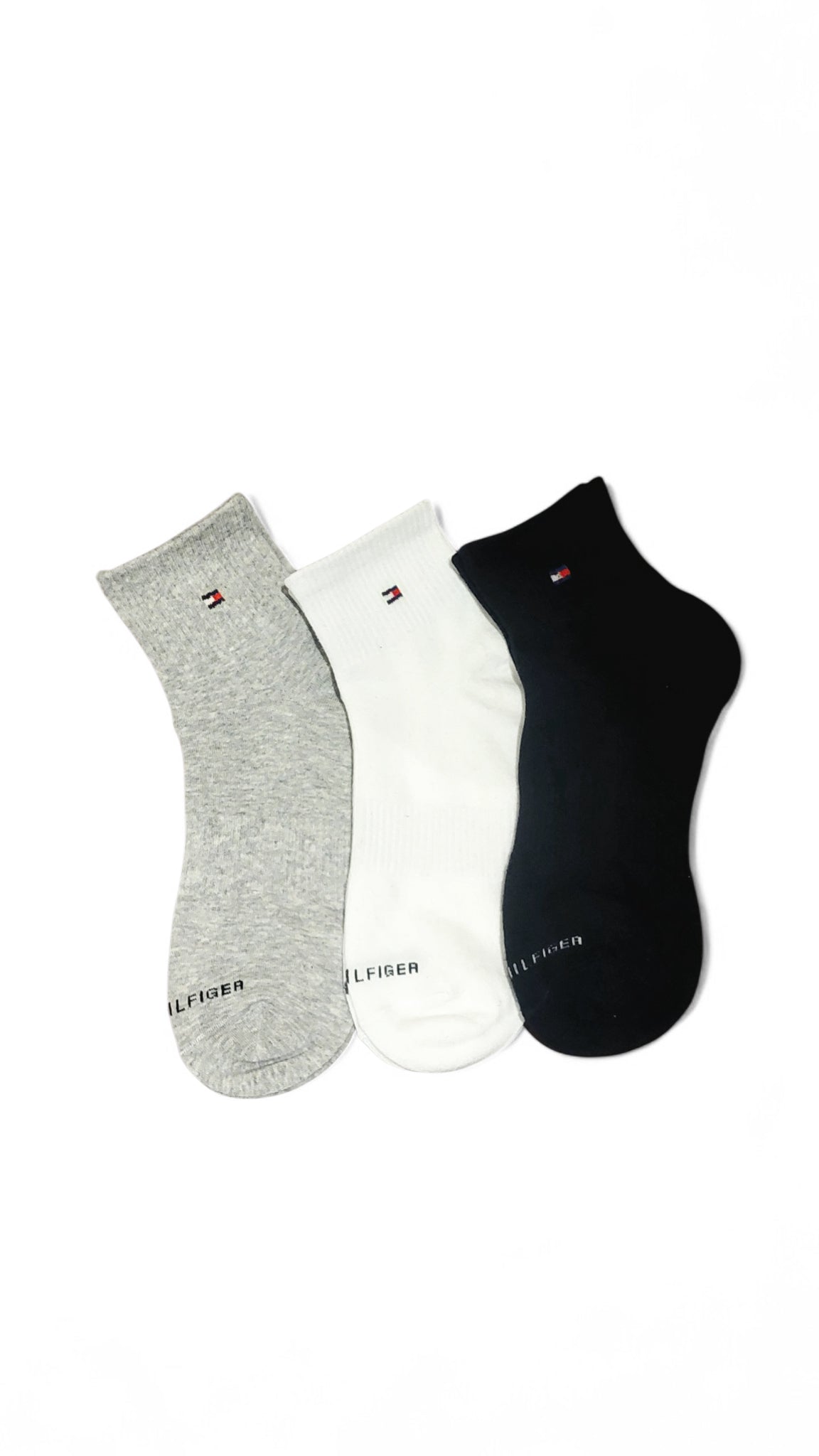 Athletic Crew Socks 3-Pairs