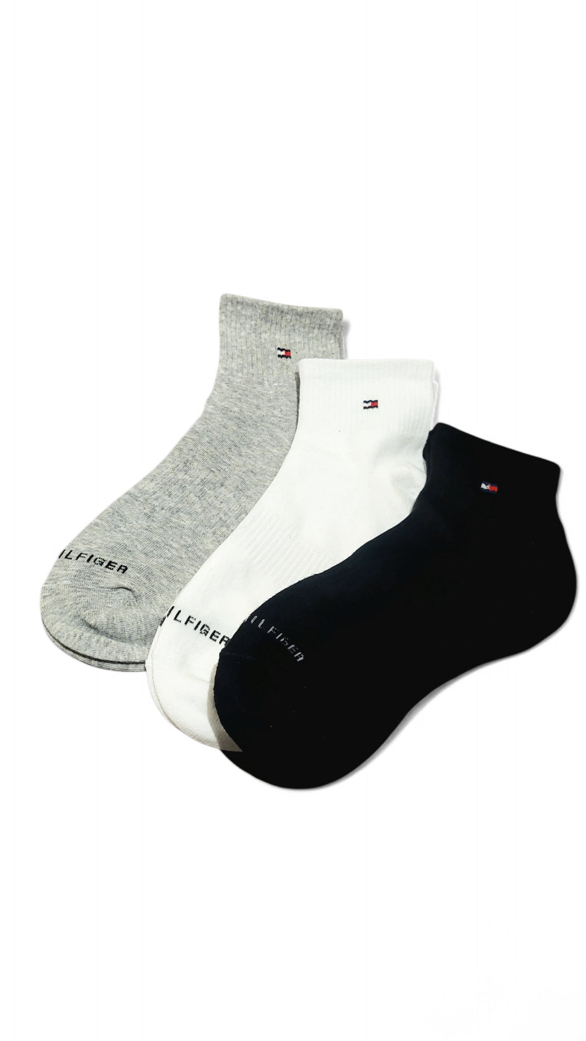 Athletic Crew Socks 3-Pairs