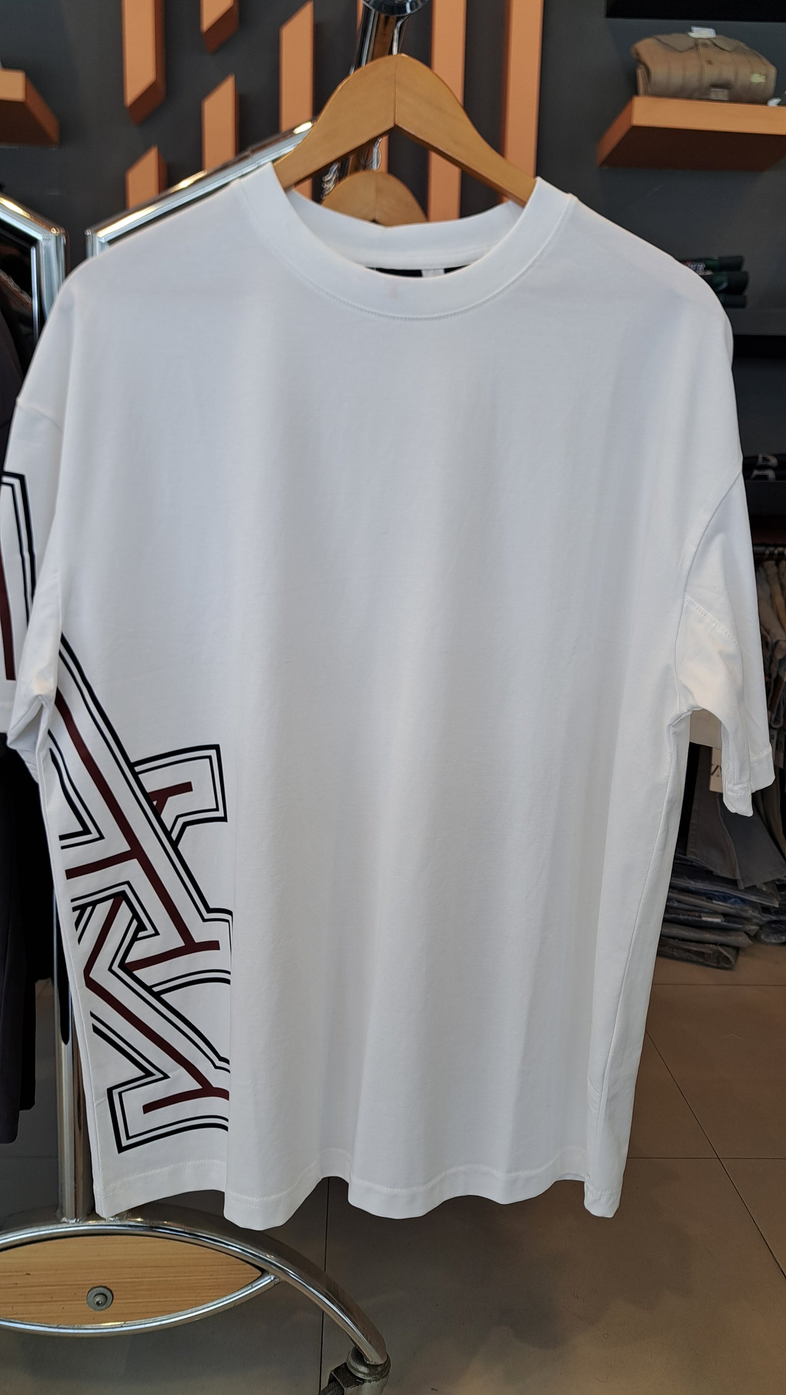 Over Sized Printed Logo T-Shirt (Copy)