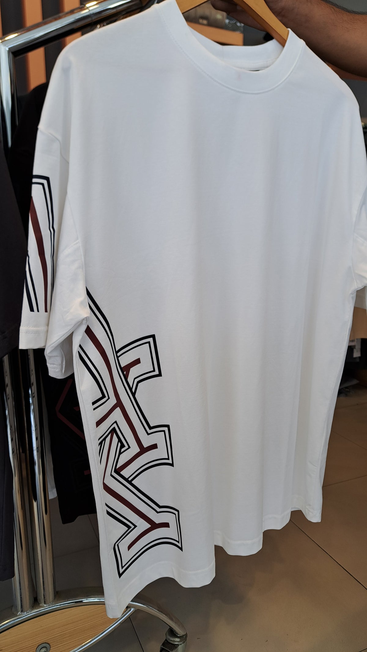 Over Sized Printed Logo T-Shirt (Copy)