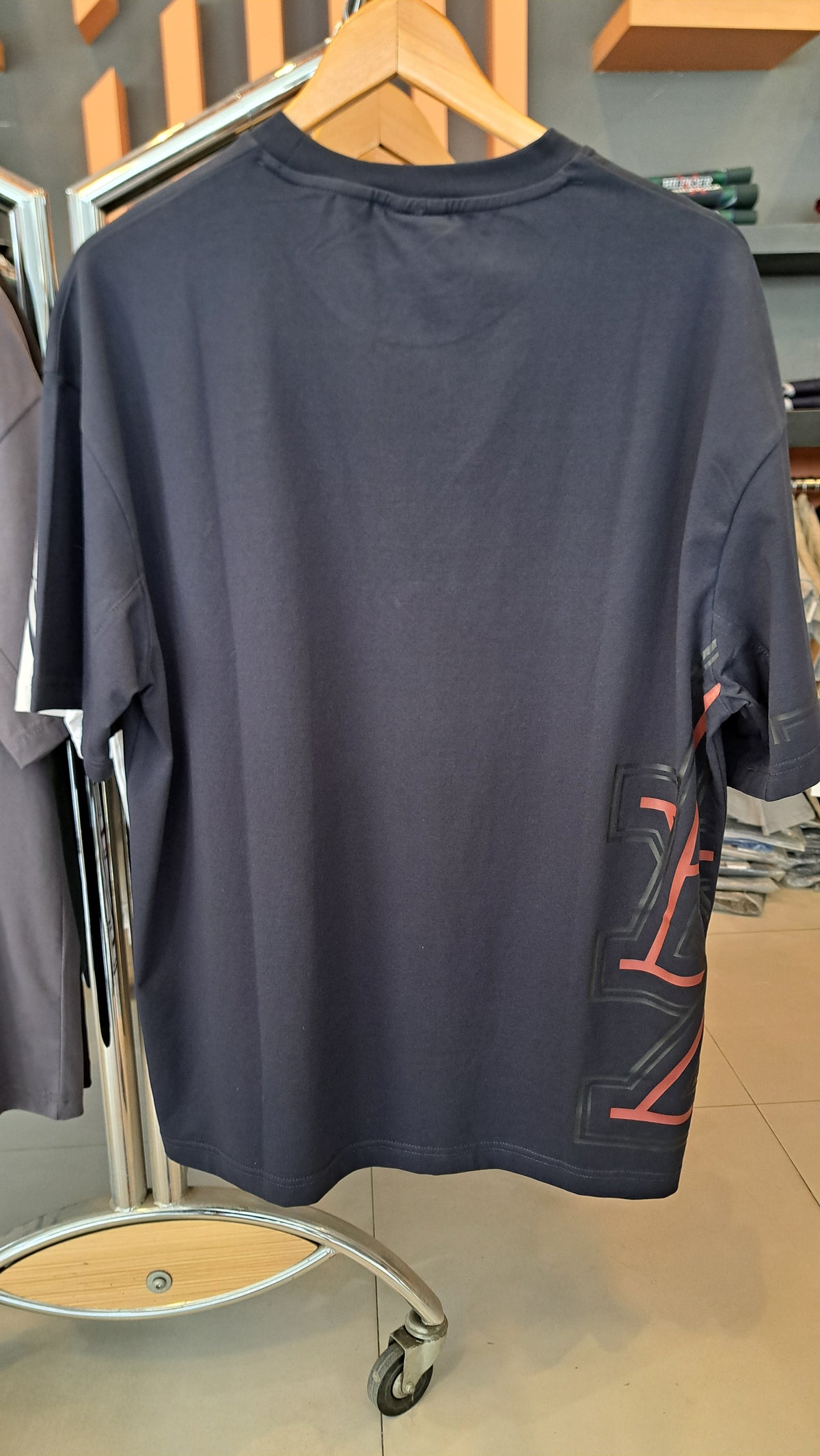 Over Sized Printed Logo T-Shirt