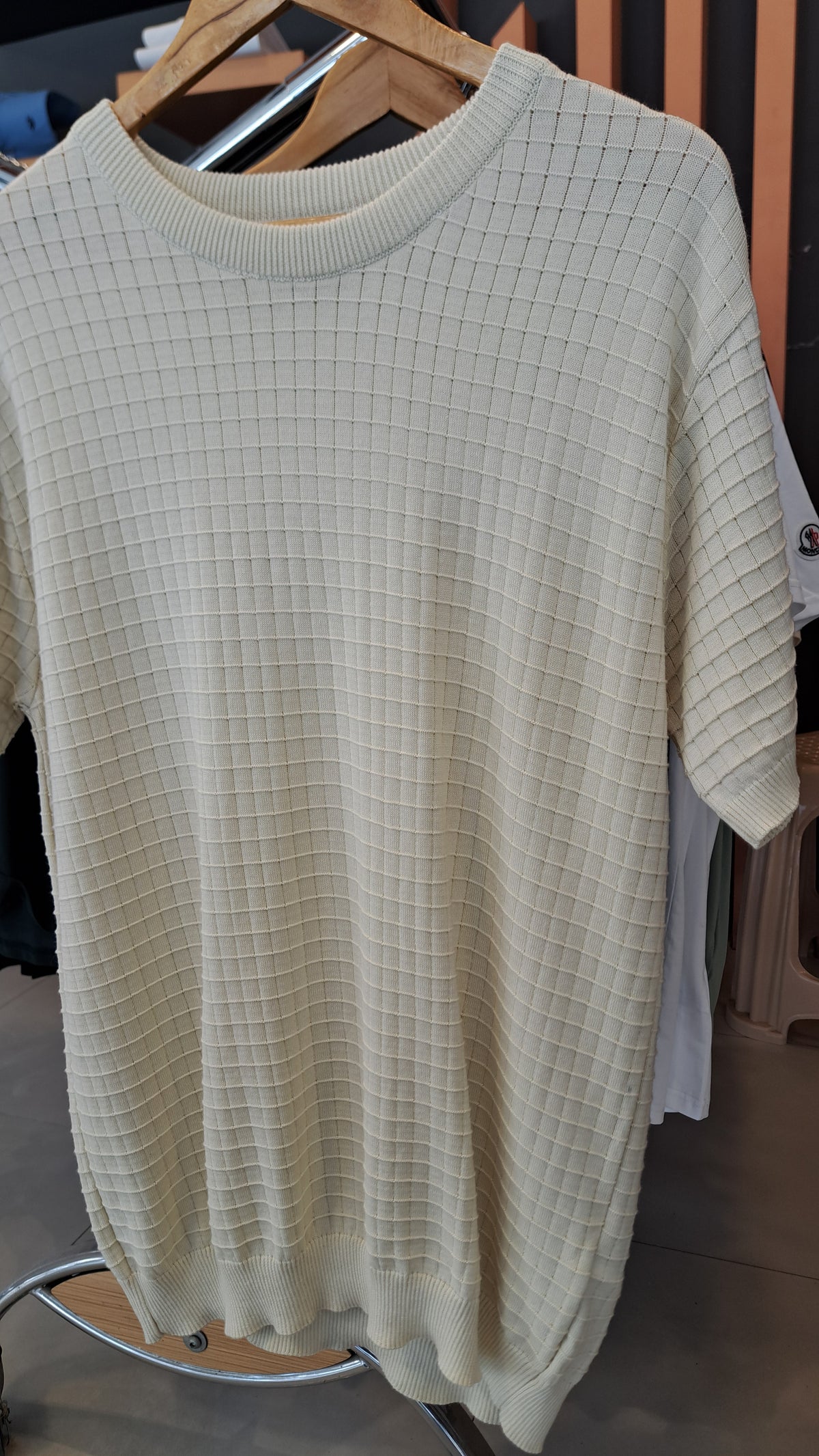 Crew neck Knitted T-Shirt
