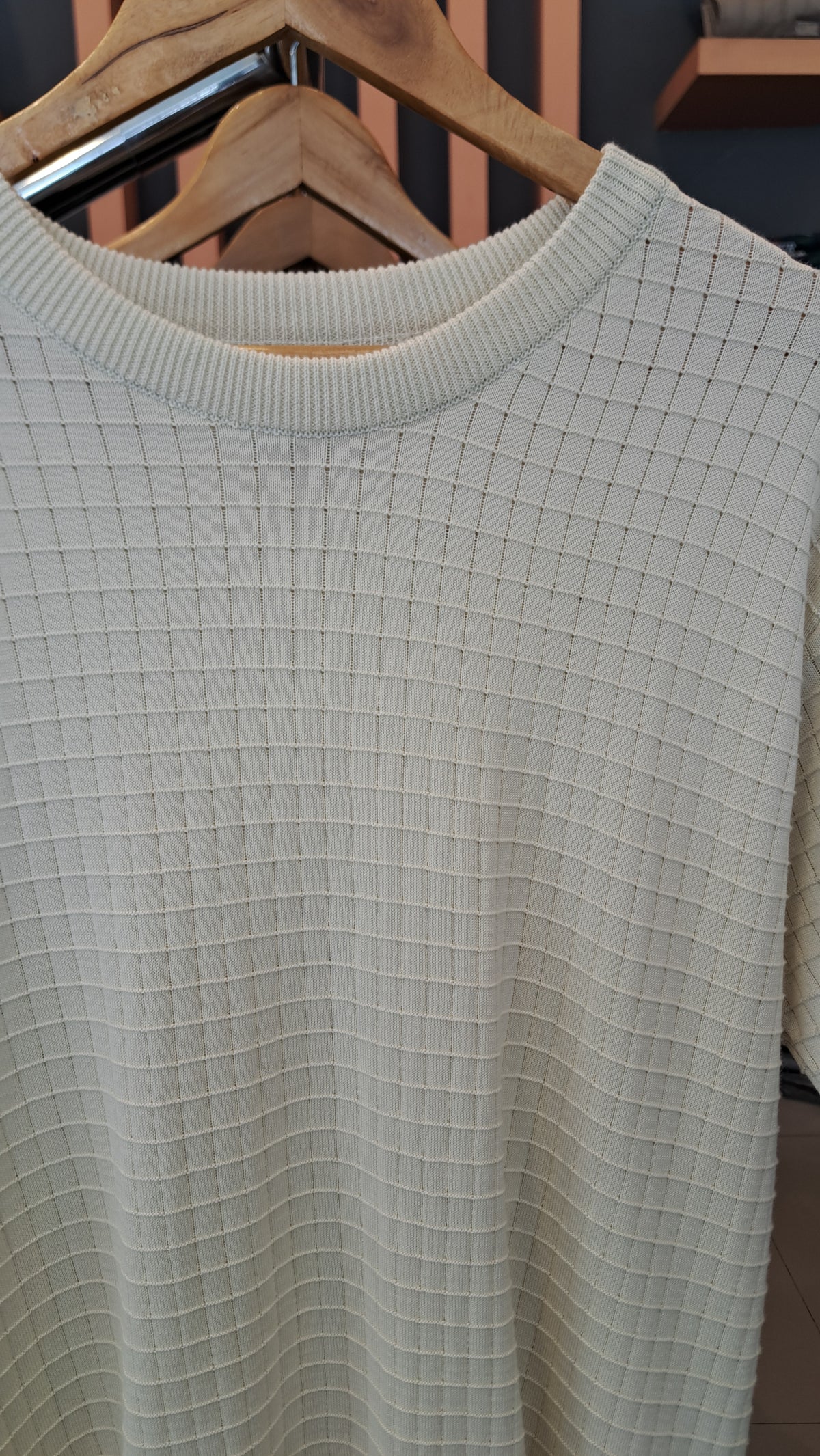 Crew neck Knitted T-Shirt