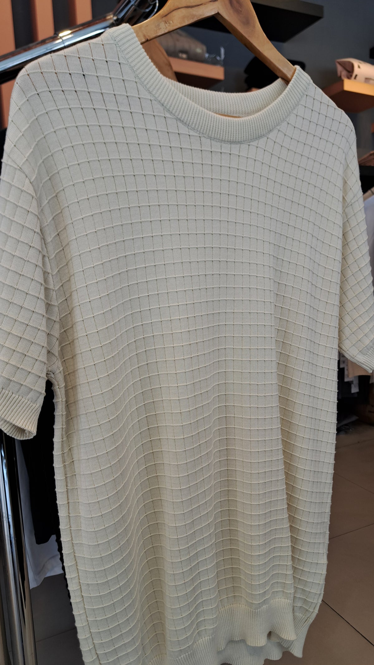 Crew neck Knitted T-Shirt