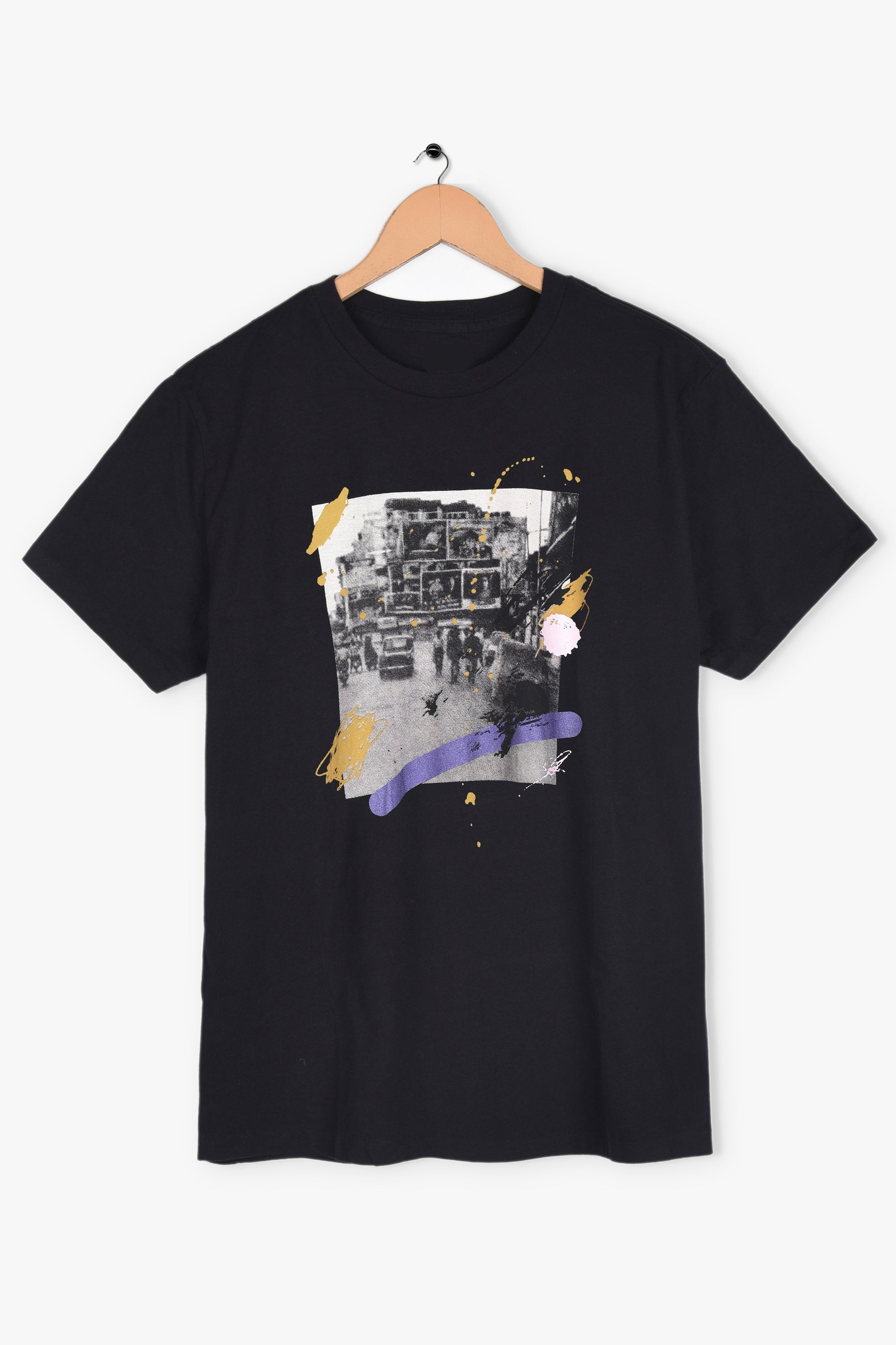 BOSS ORANGE TEE WITH LOGO ARTWORK