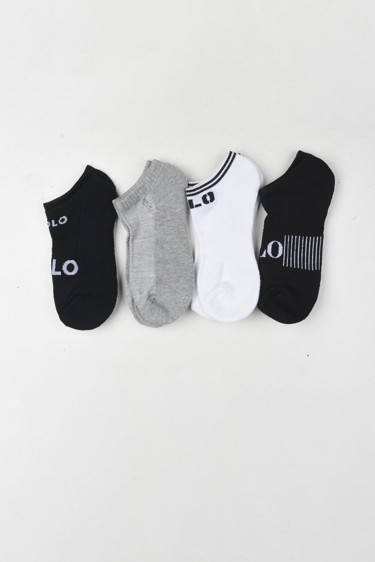 RL Low Profile Socks 4-Pairs