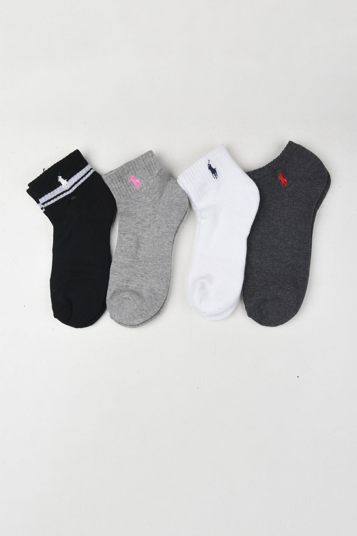 RL Low Profile Socks 4-Pairs